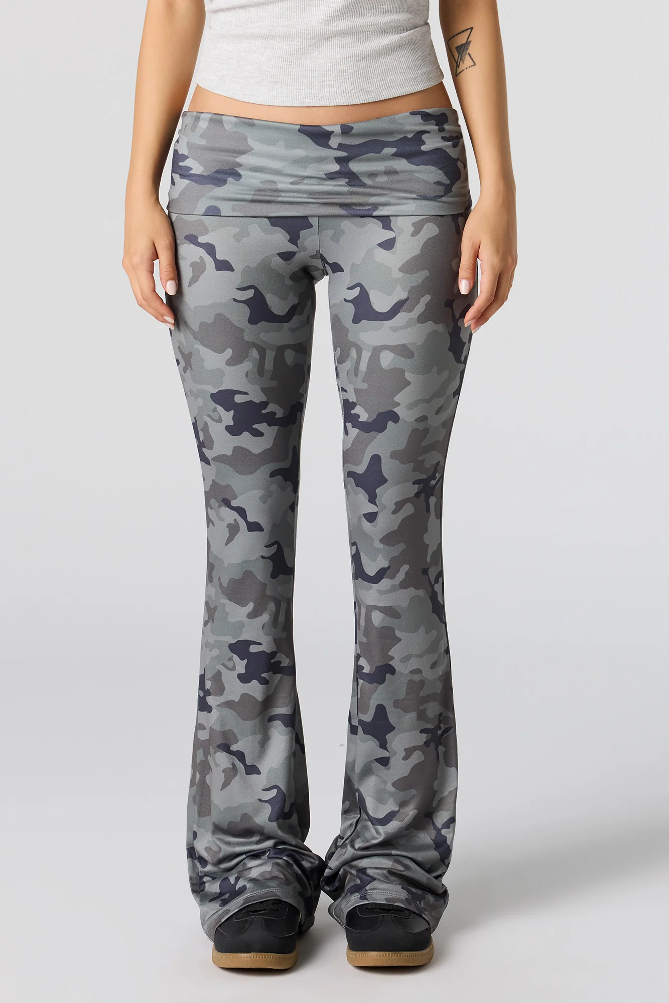 Foldover Flare Legging - Image 2