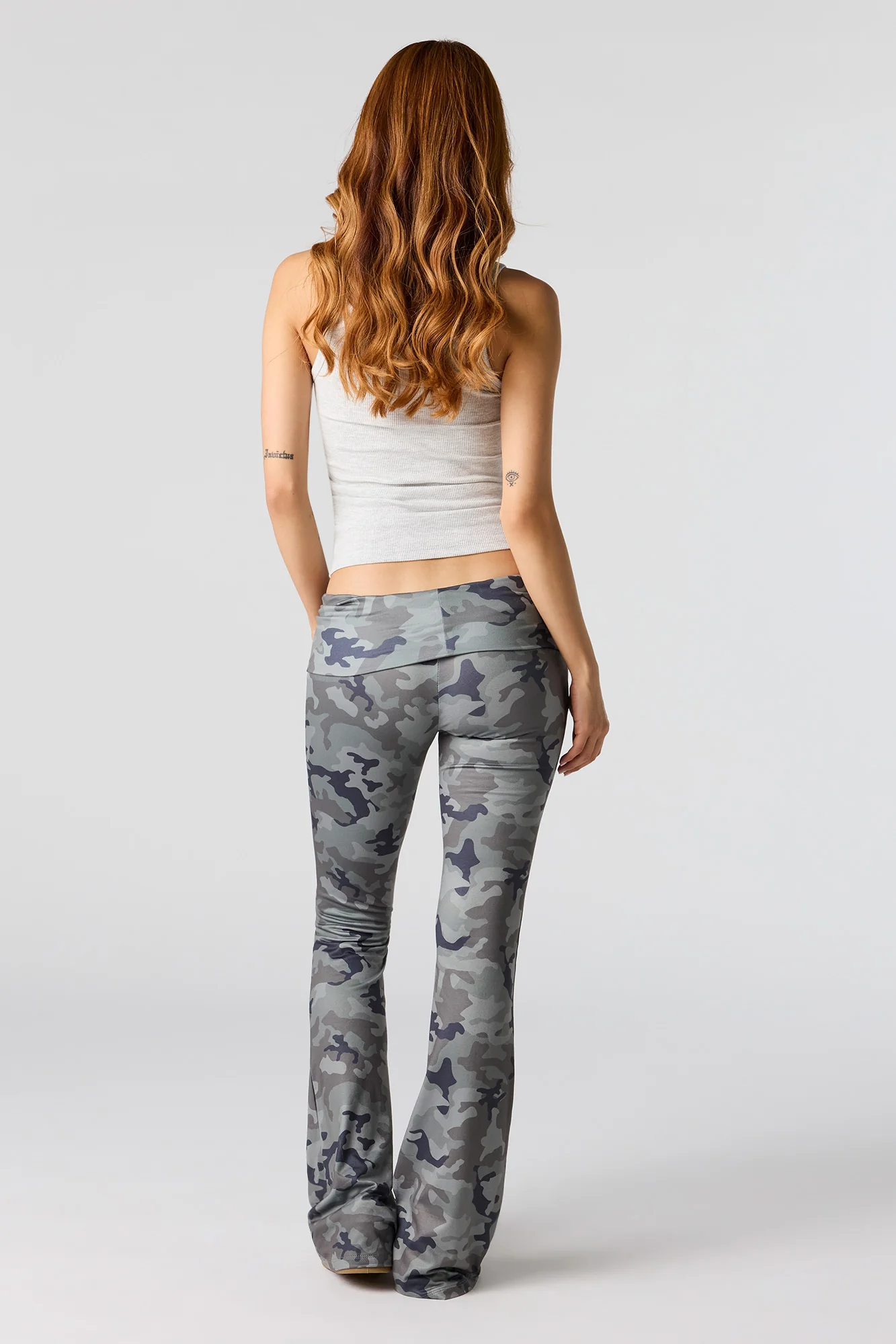 Foldover Flare Legging - Image 3