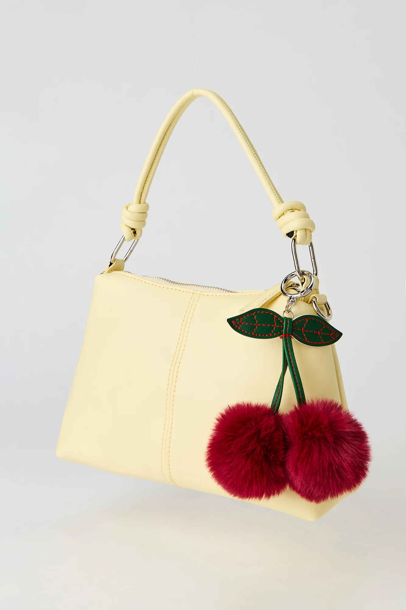 Knotted Hand Bag with Keychain