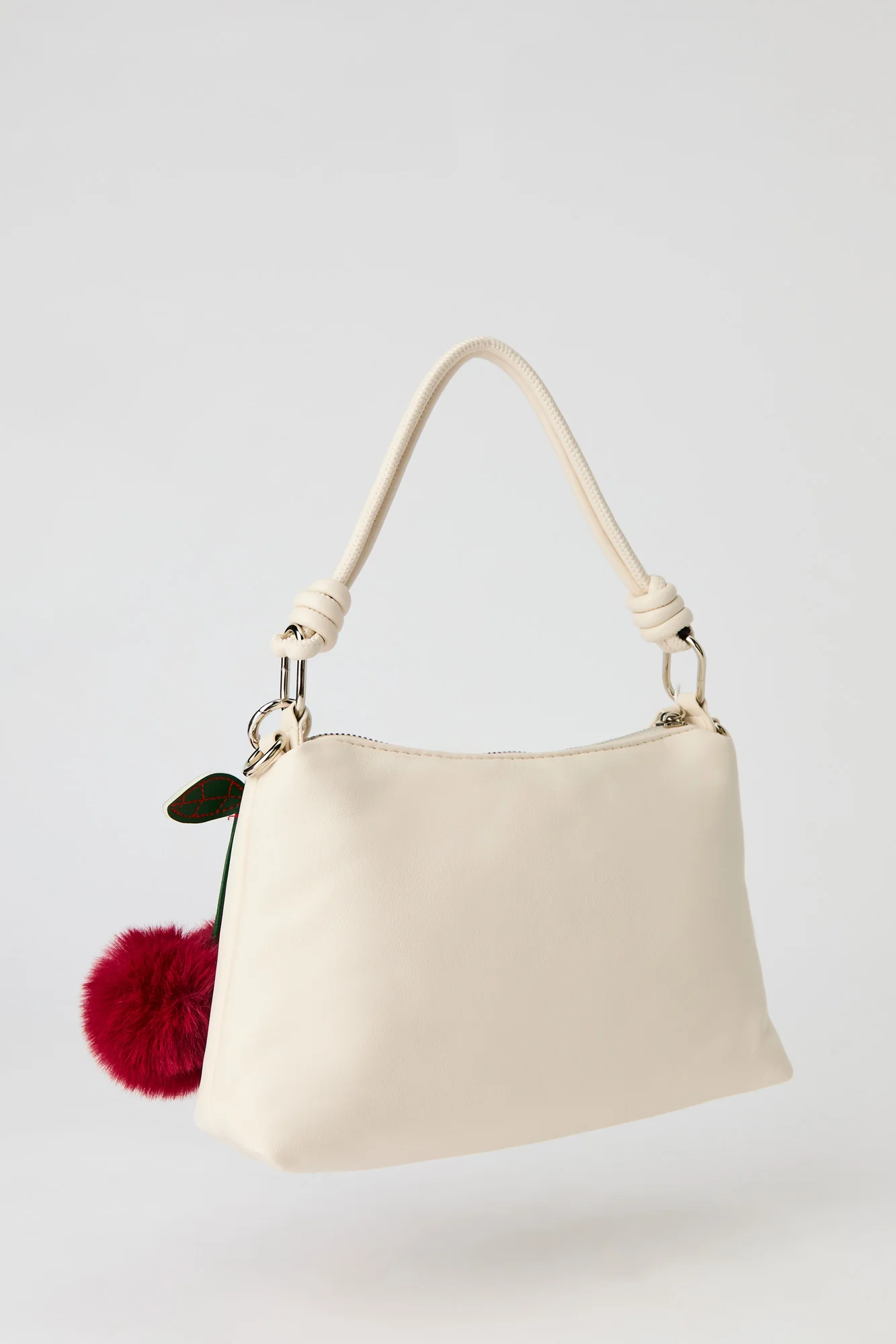 Knotted Hand Bag with Keychain - Image 10
