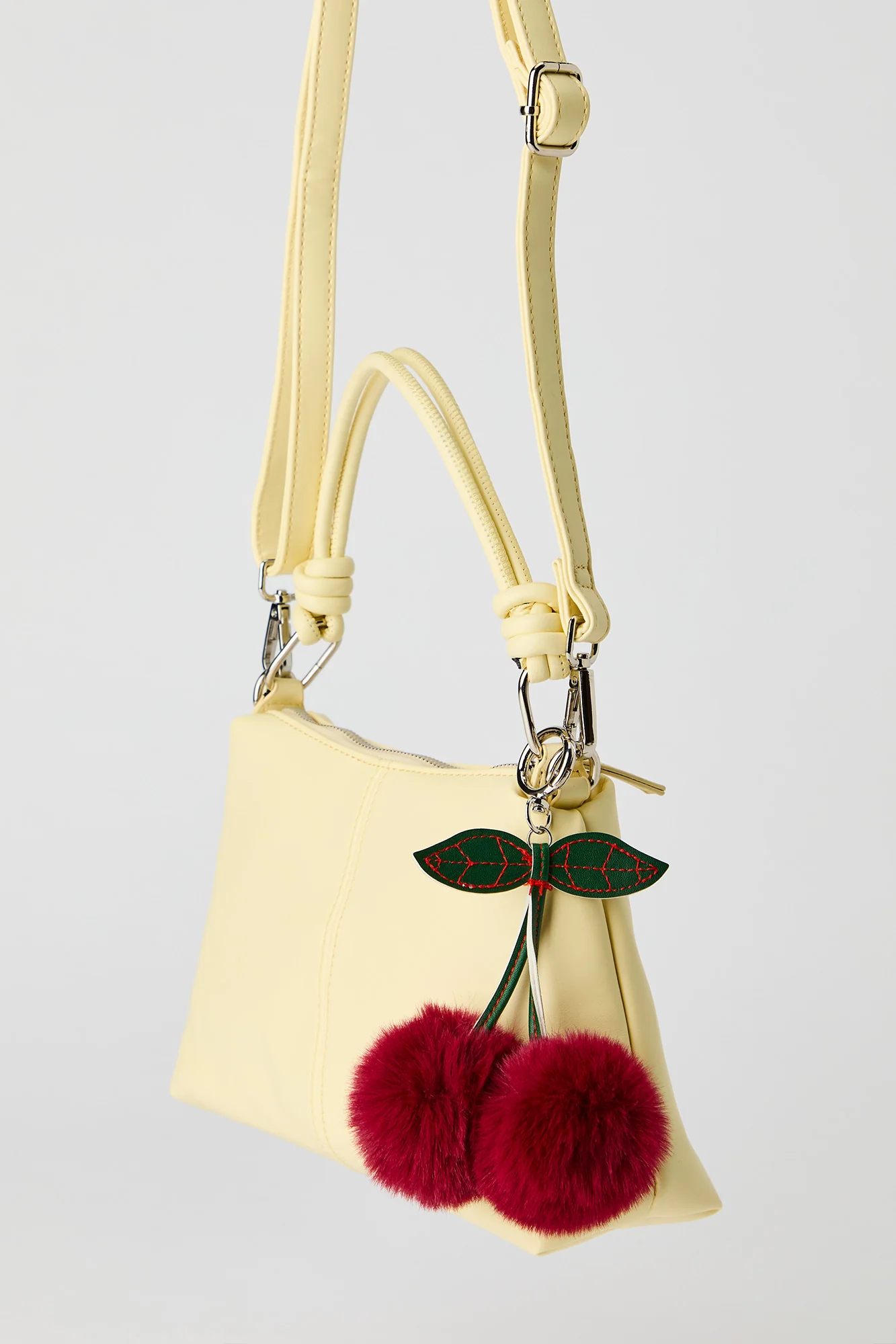 Knotted Hand Bag with Keychain - Image 2