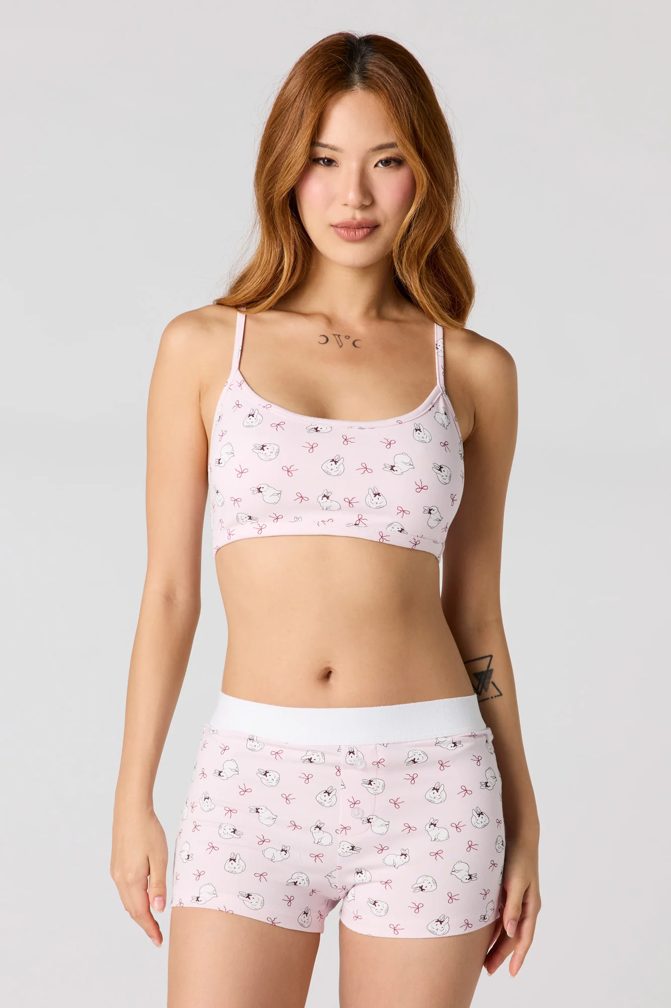 Cropped Tank & Boxer Short Set - Image 13
