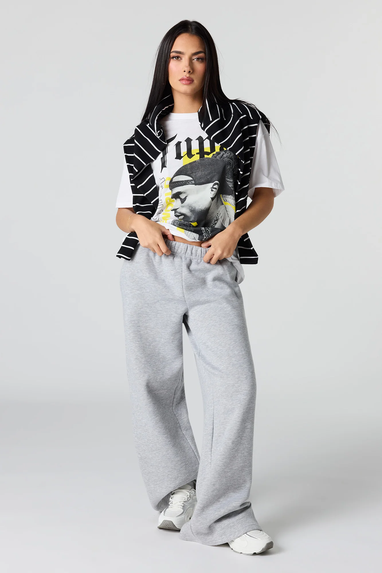 Tupac Graphic Boyfriend T-Shirt - Image 13