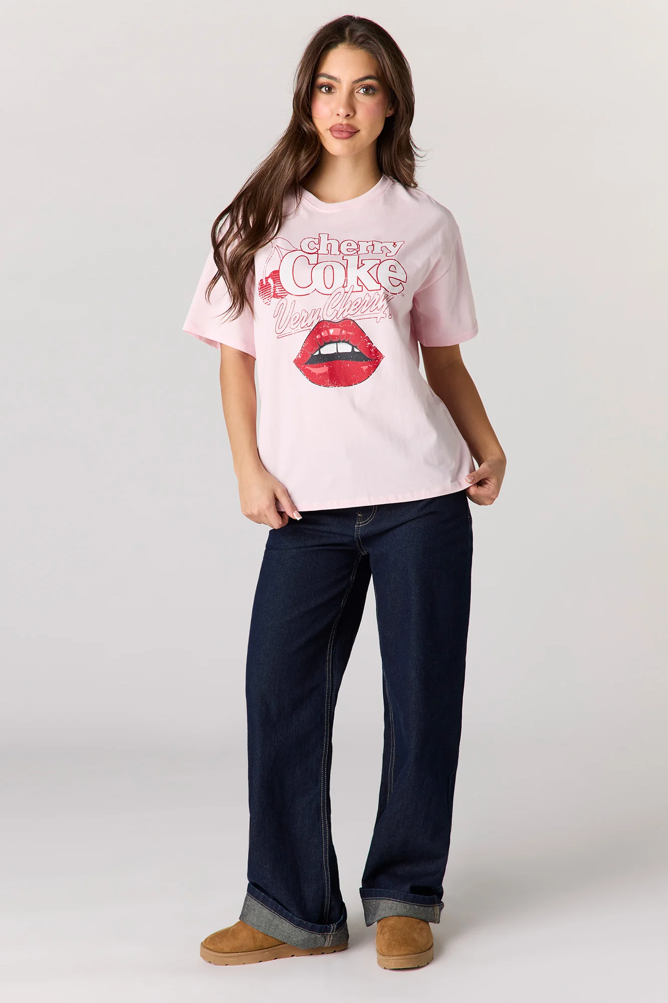 Luxe Heavy Cotton Cherry Coke Graphic T-Shirt - Image 3