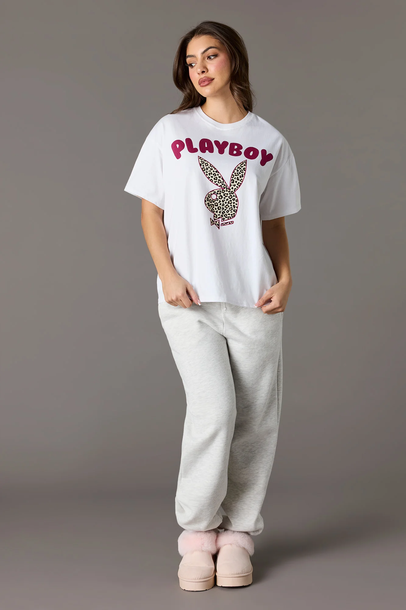 Luxe Heavy Cotton Playboy Puff Print T-Shirt - Image 6