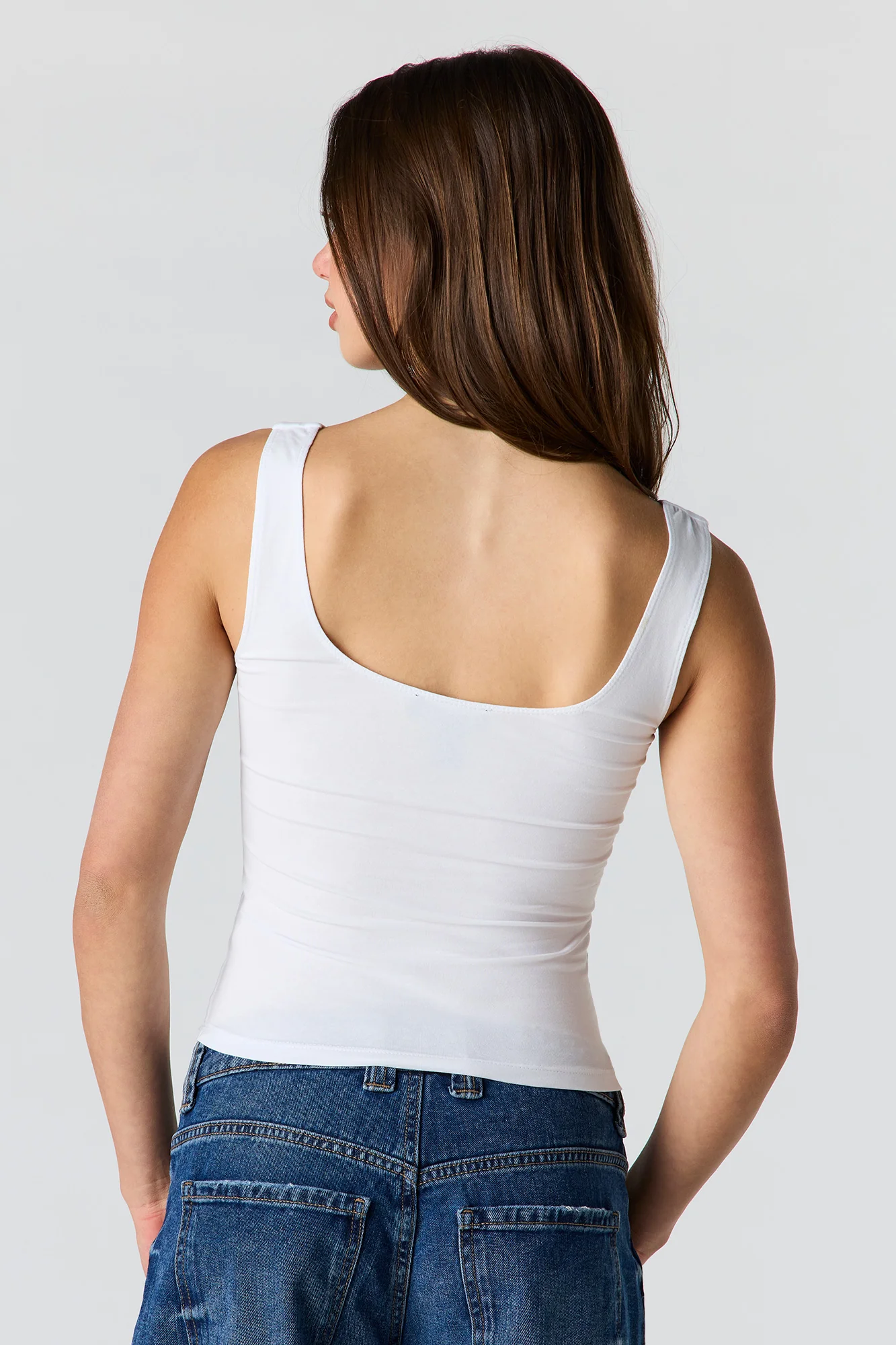 Soft Contour Scoop Neck Tank - Image 11