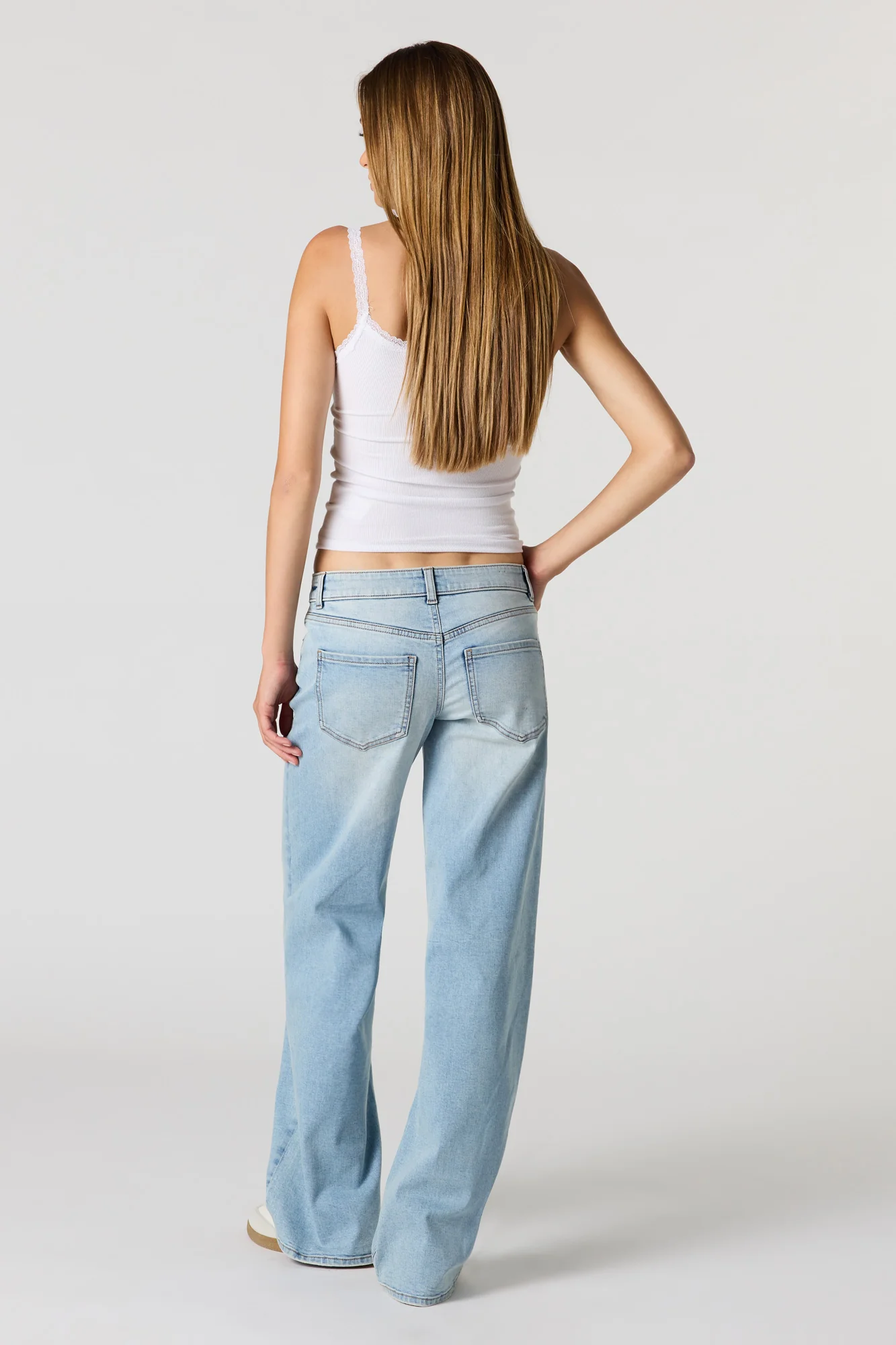Low Rise Baggy Light Jean - Image 3