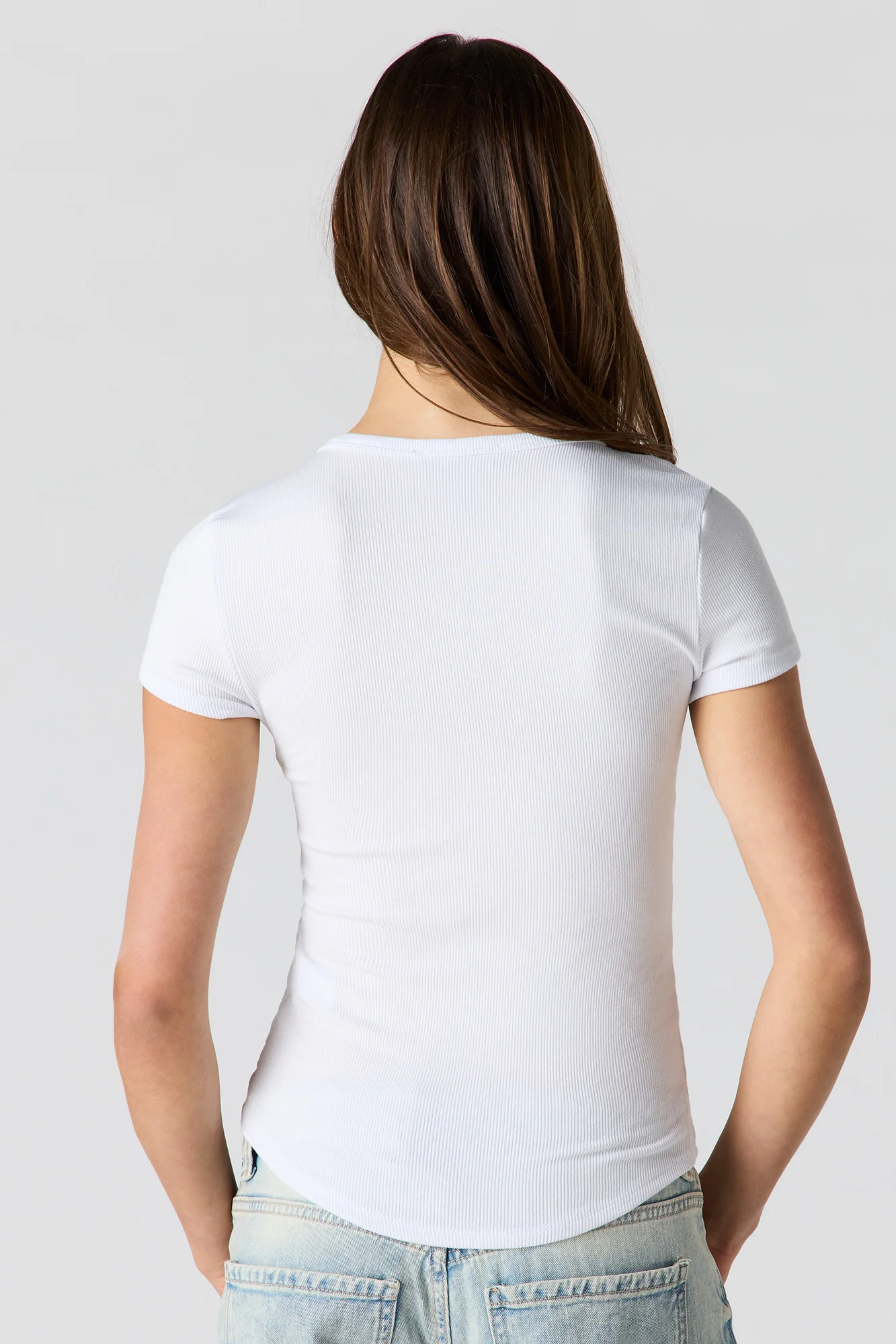 Classic Ribbed T-Shirt - Image 11