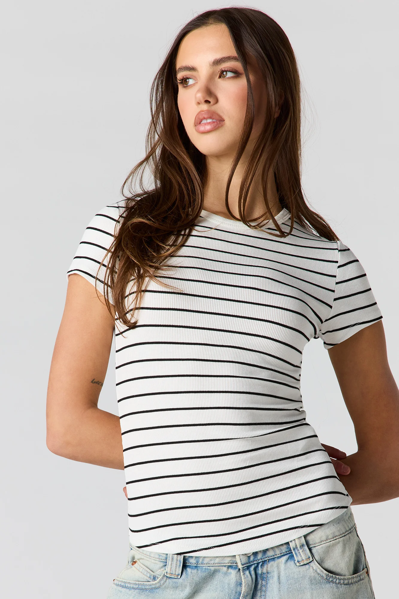 Classic Ribbed T-Shirt - Image 13