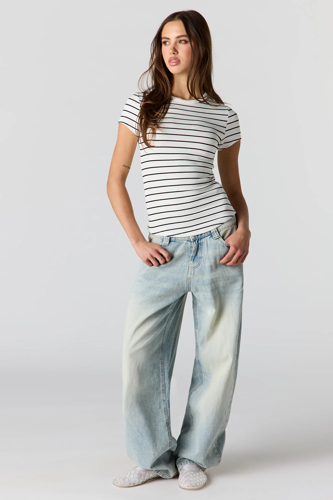 Classic Ribbed T-Shirt - Image 15