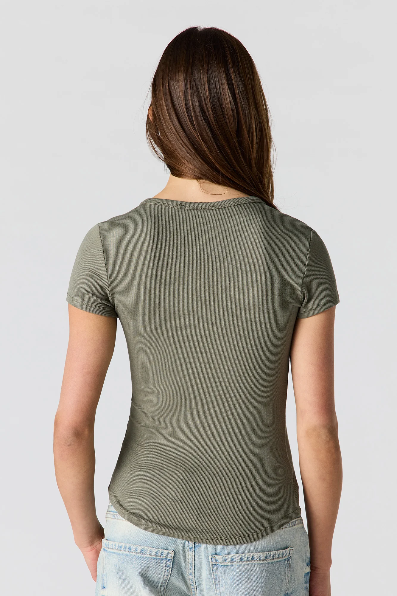 Classic Ribbed T-Shirt - Image 17