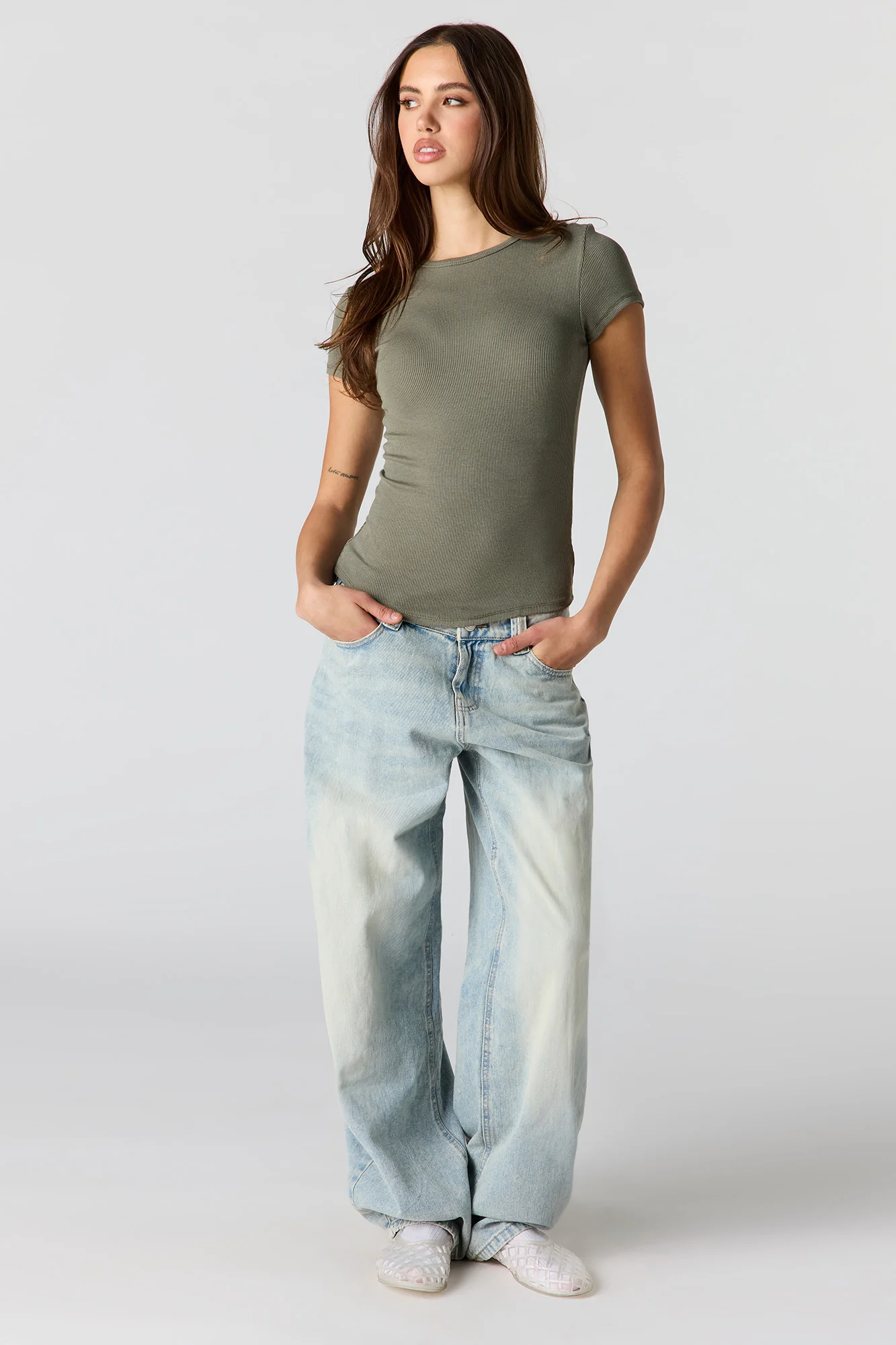 Classic Ribbed T-Shirt - Image 18