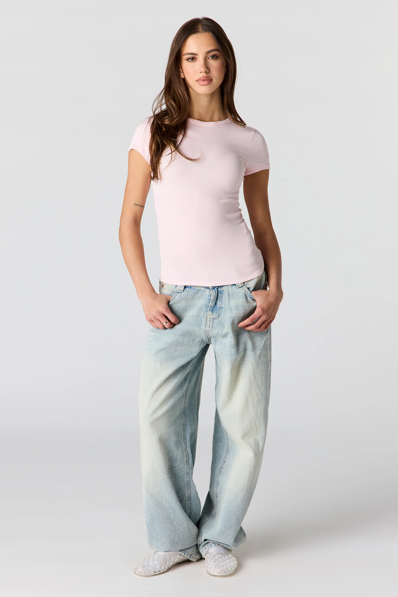 Classic Ribbed T-Shirt - Image 24