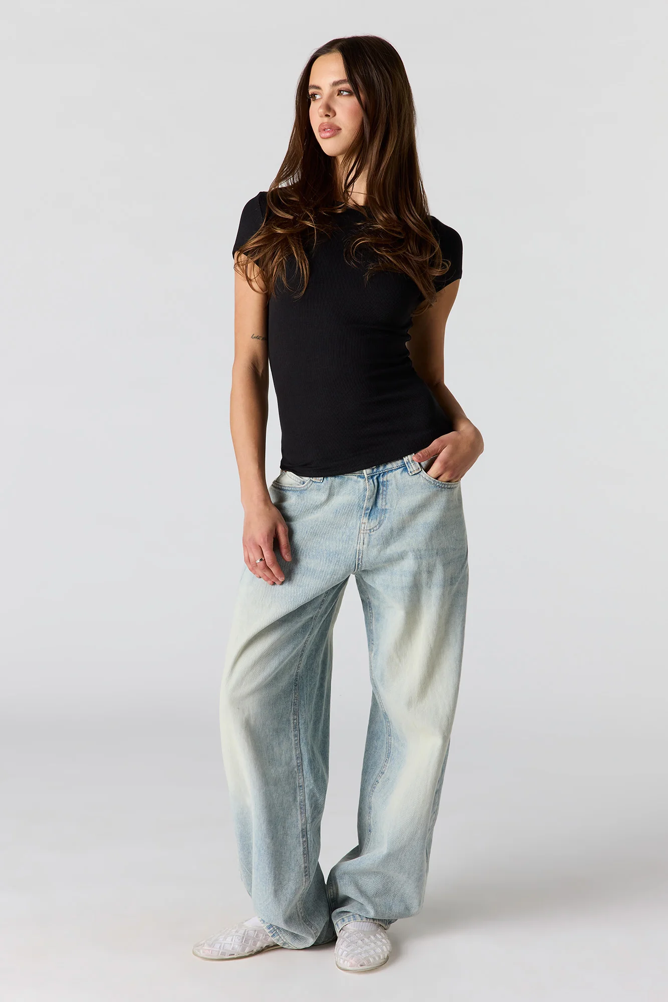 Classic Ribbed T-Shirt - Image 6
