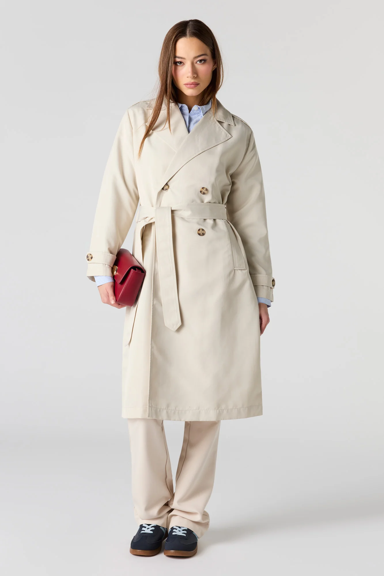 Belted Trench Coat - Image 2