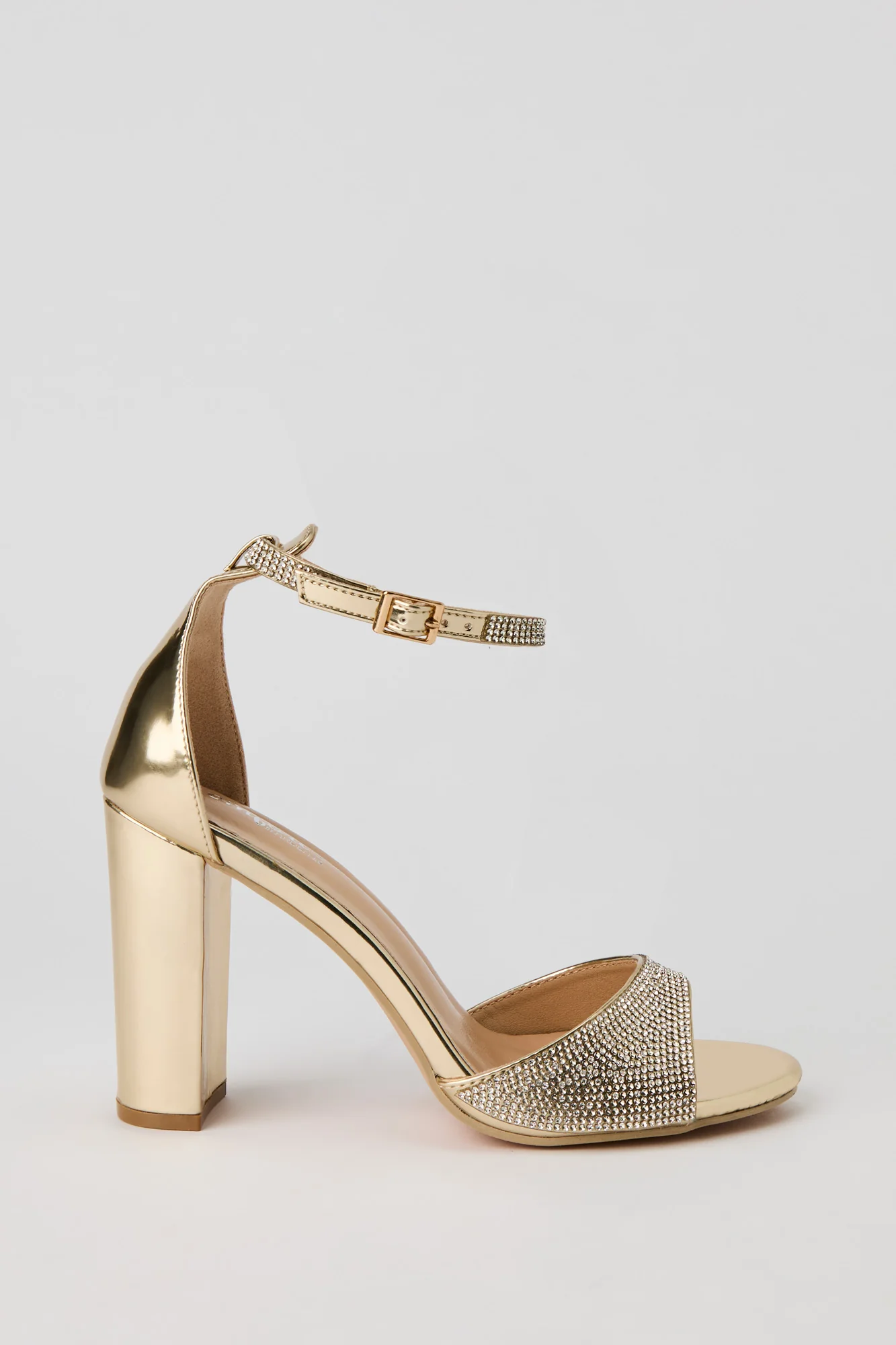 Rhinestone Ankle Band High Heel - Image 2