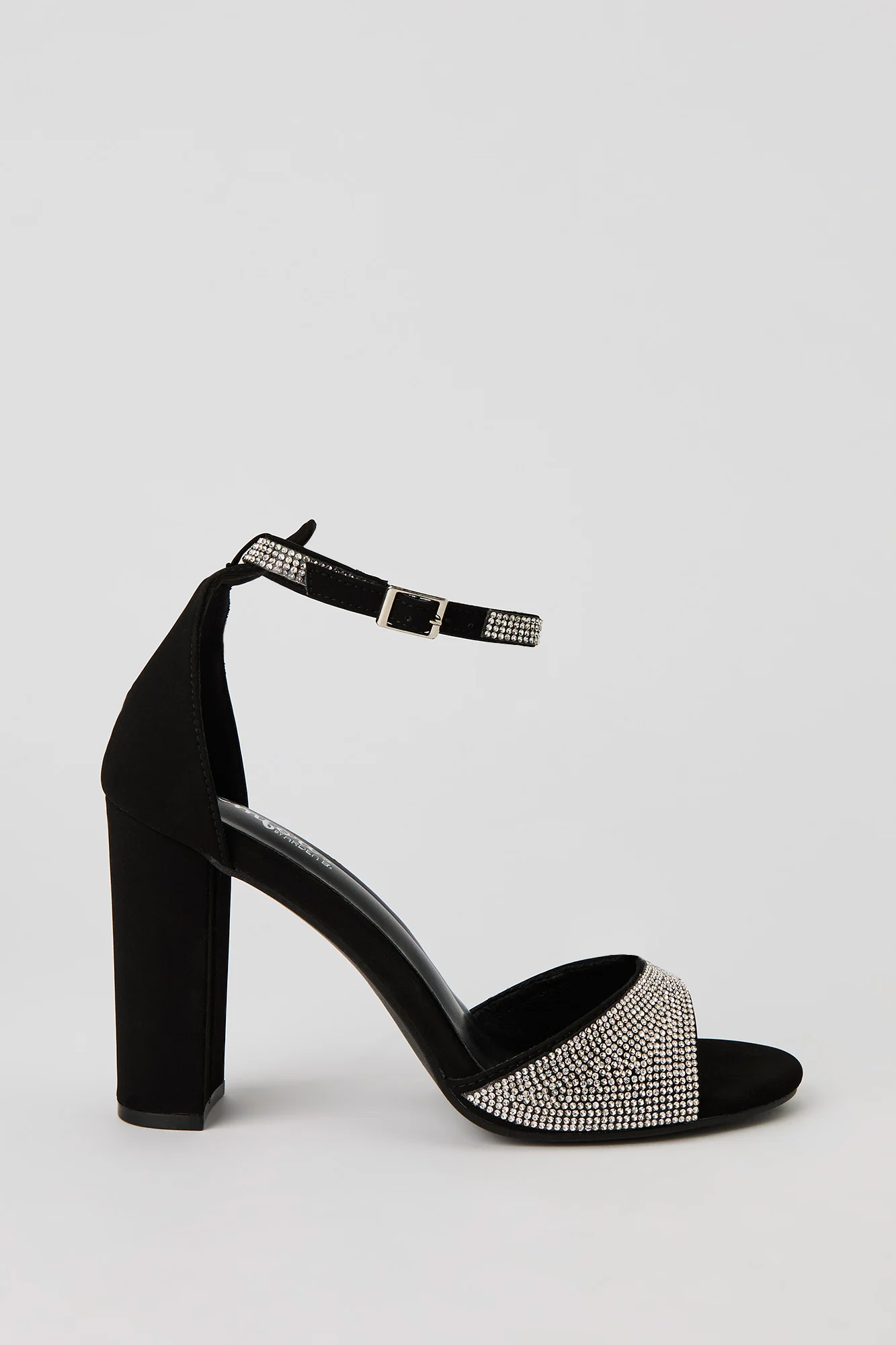 Rhinestone Ankle Band High Heel - Image 5