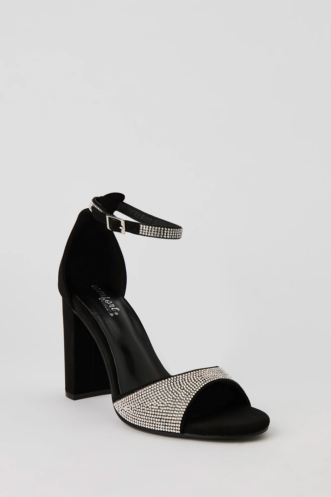 Rhinestone Ankle Band High Heel - Image 6