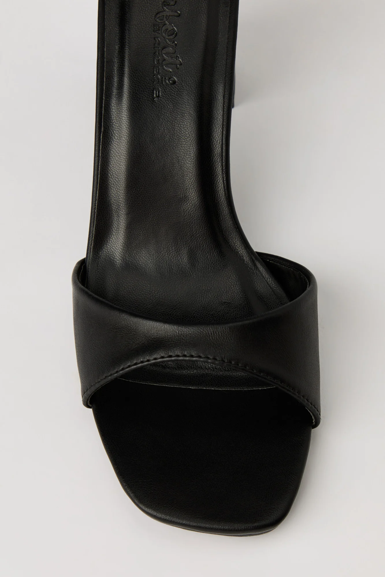 Faux Leather Ankle Band High Heel - Image 8