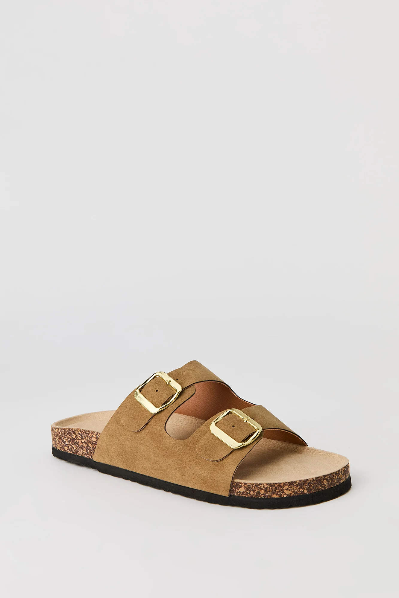 Buckled Cork Slide Sandal - Image 12