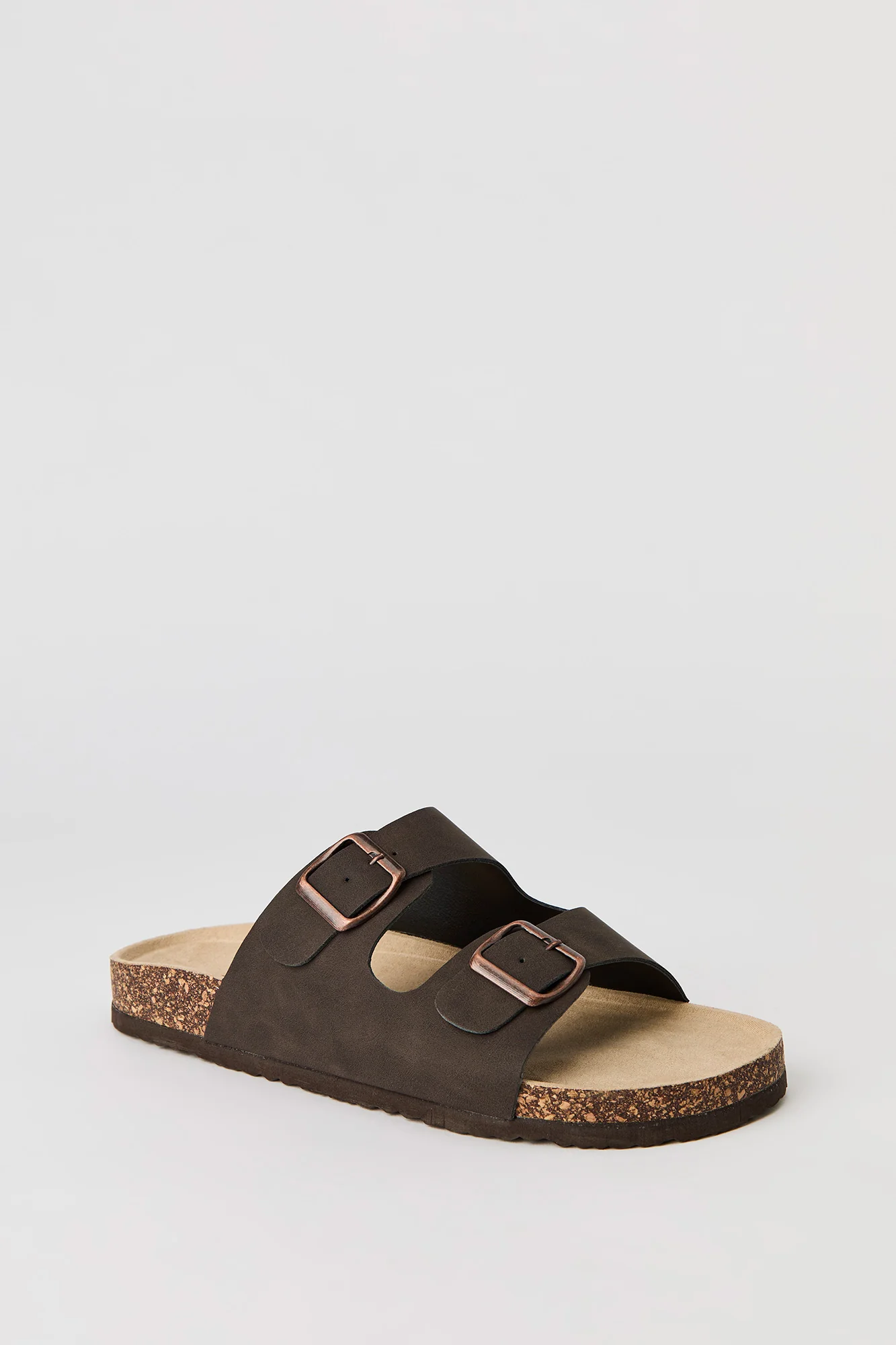 Buckled Cork Slide Sandal - Image 15