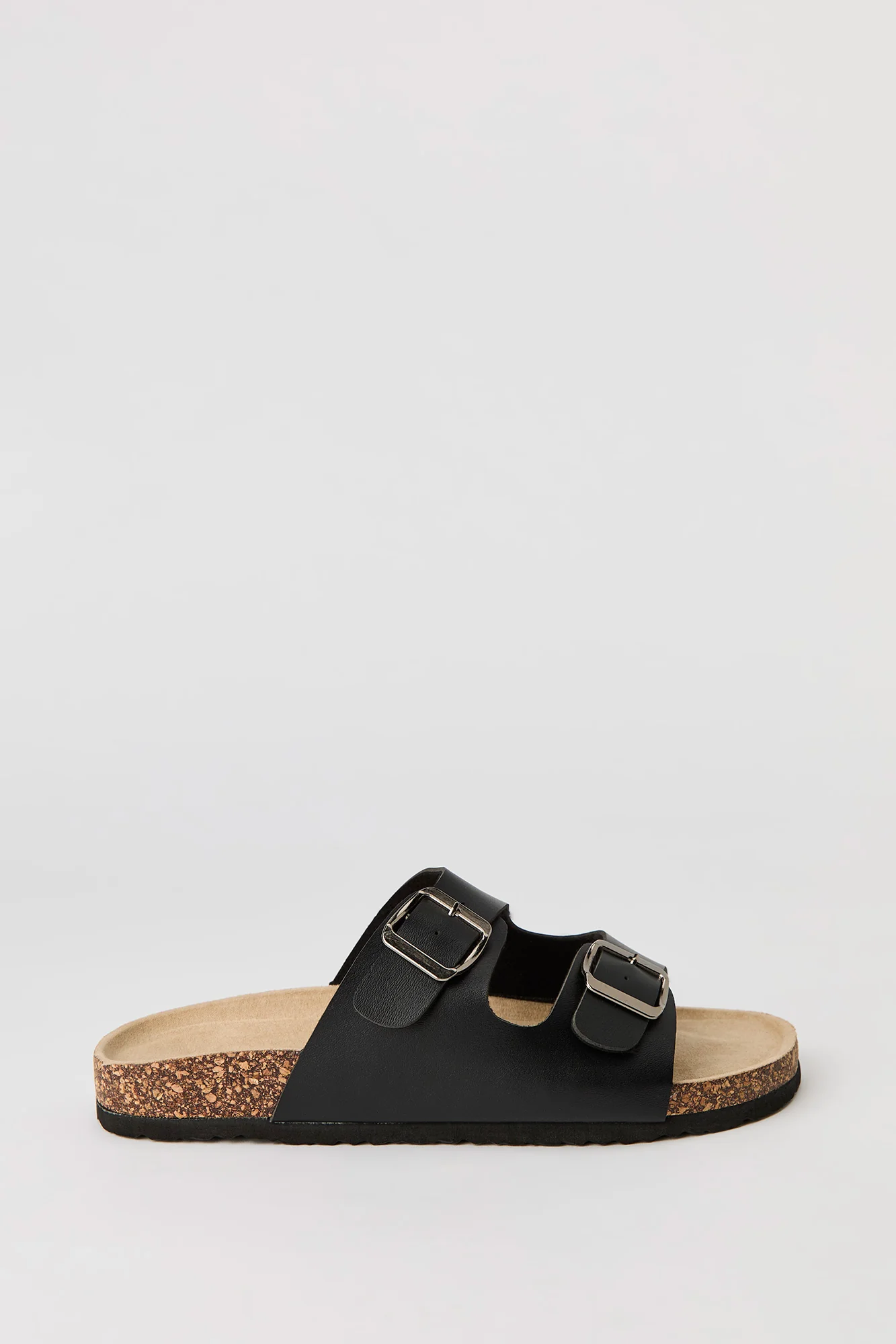 Buckled Cork Slide Sandal - Image 5