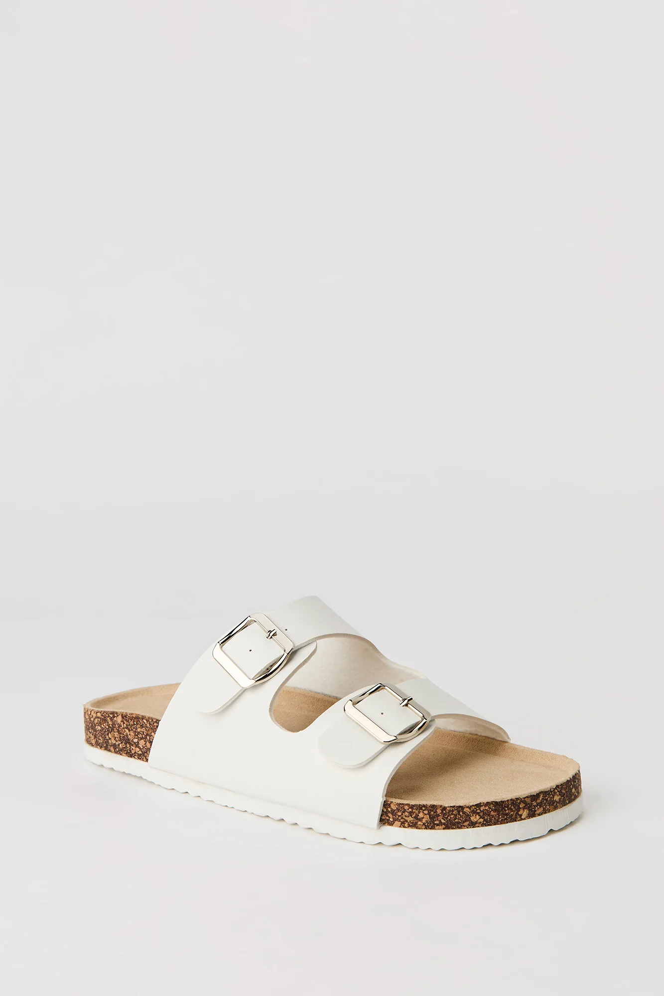 Buckled Cork Slide Sandal - Image 9