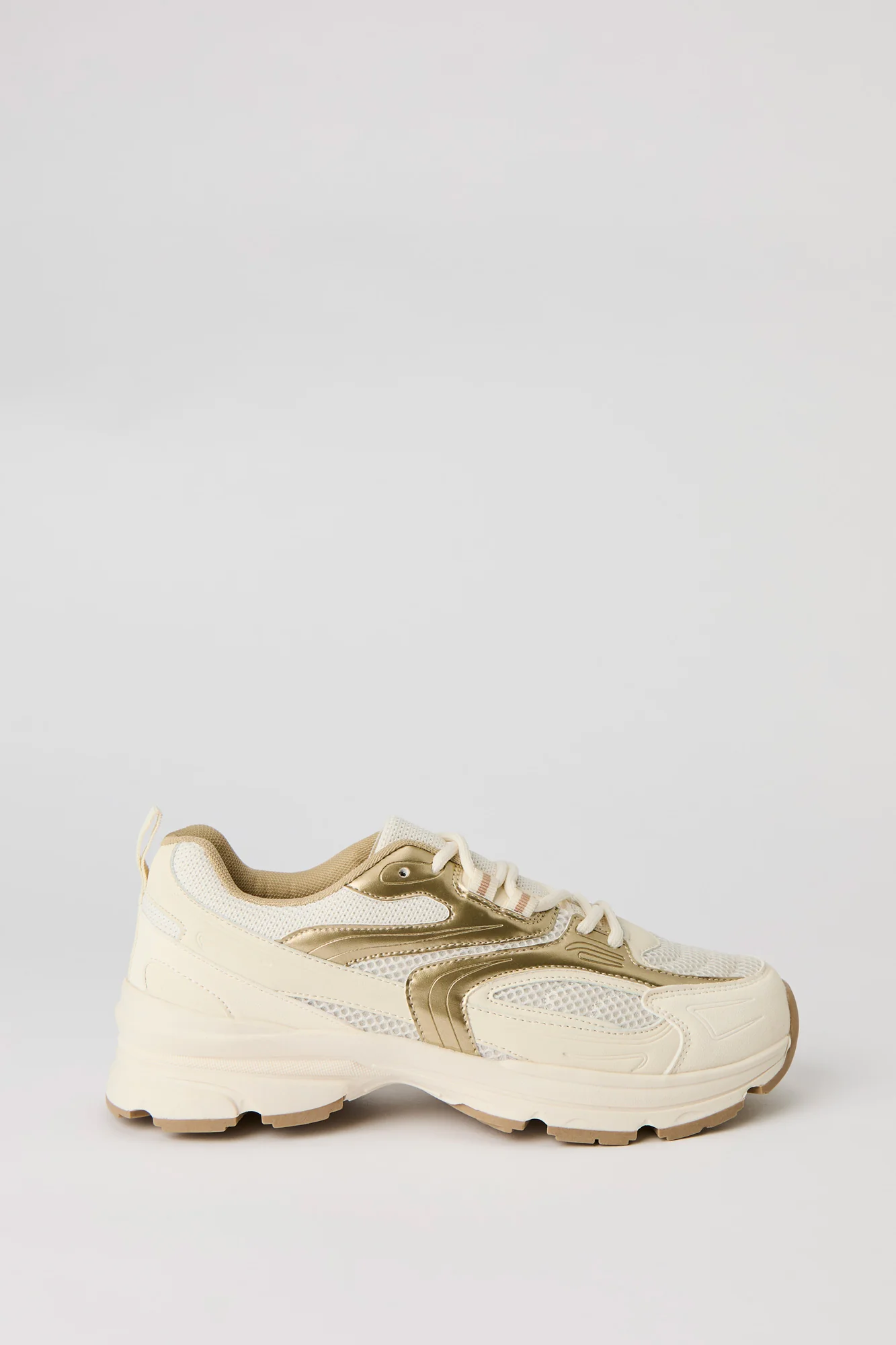 Mesh & Metallic Chunky Sneakers - Image 9