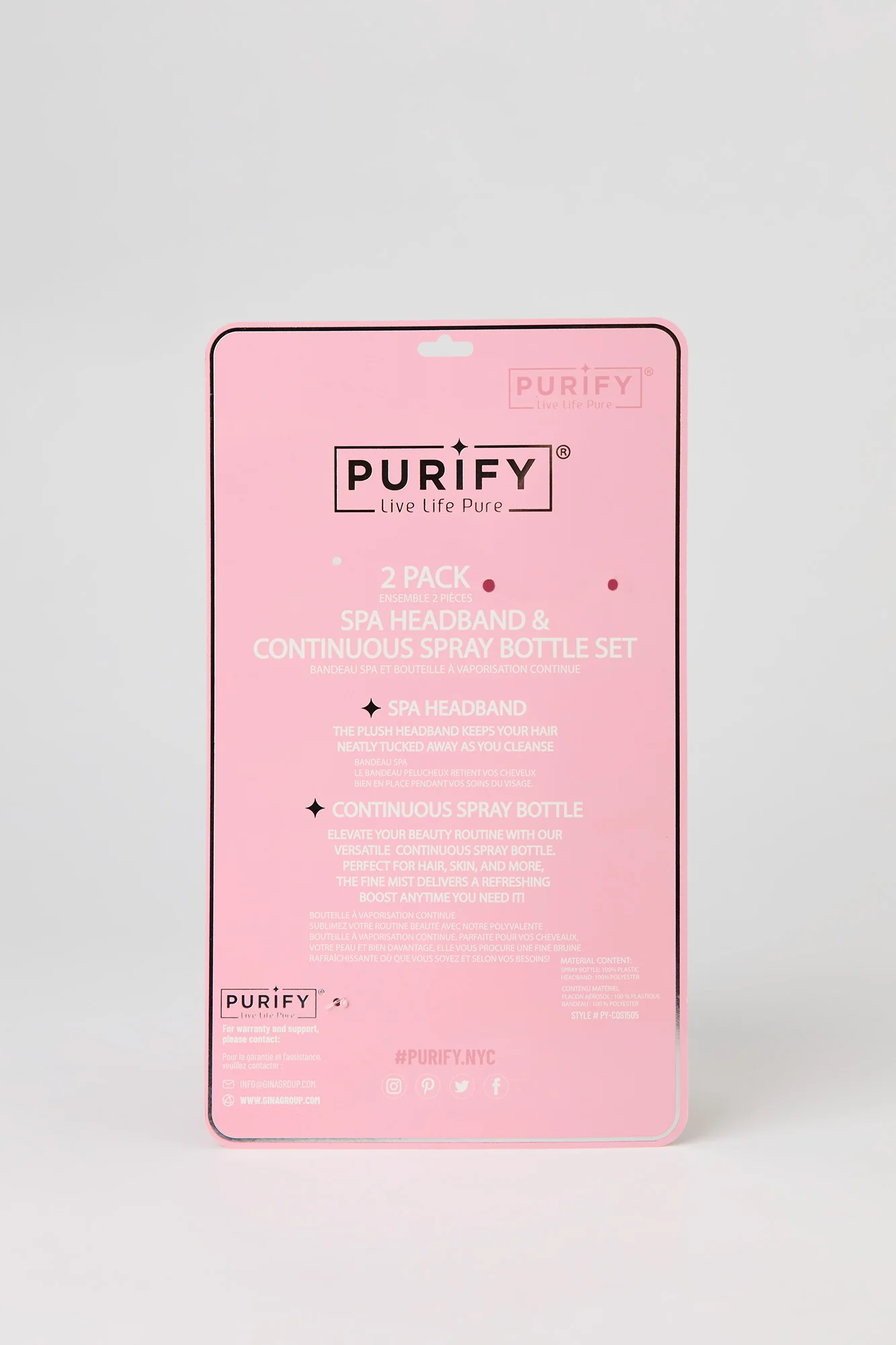 Spa Headband & Spray Bottle Set - Image 6