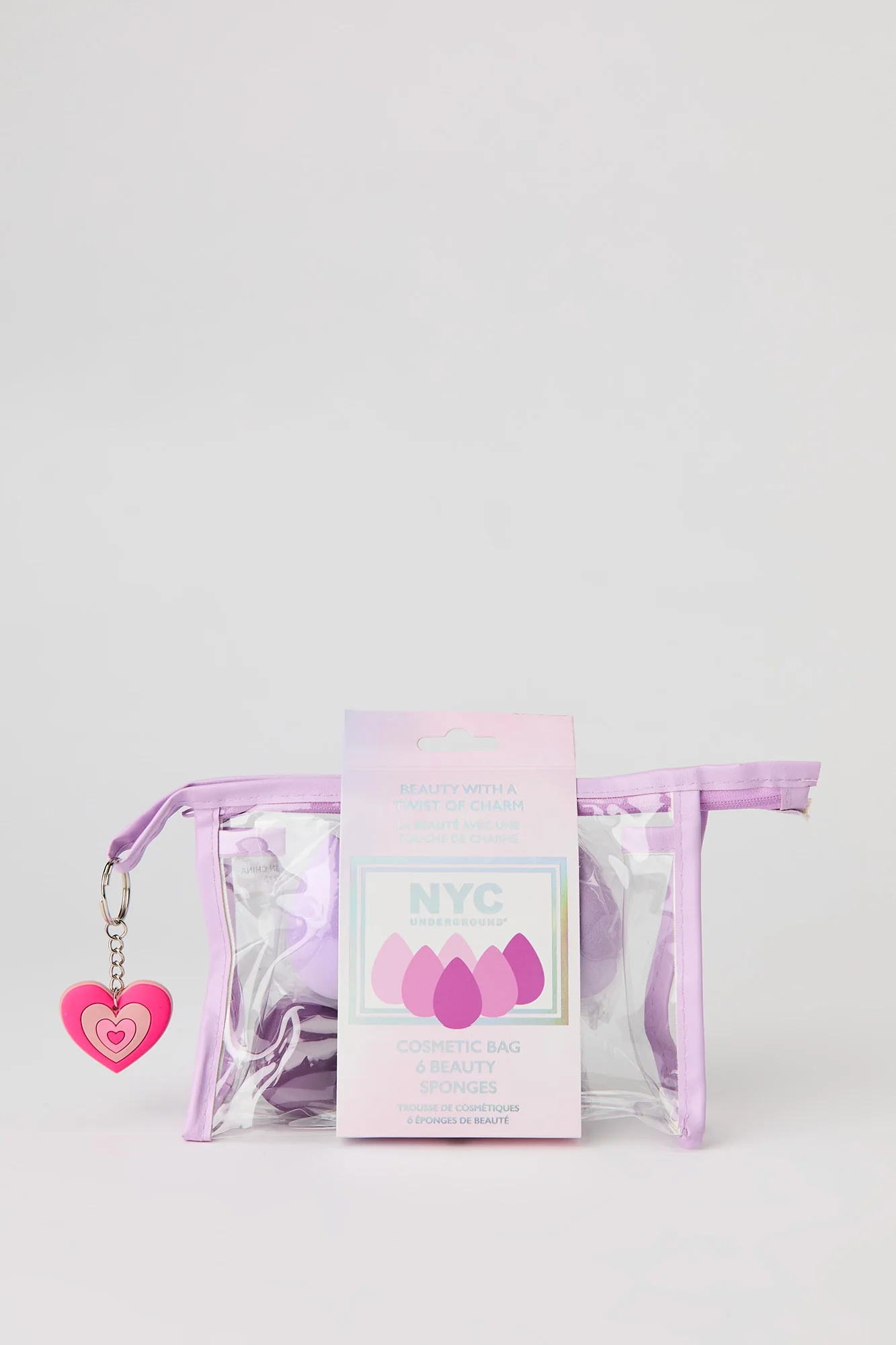 Beauty Sponge & Cosmetic Bag Set - Image 4
