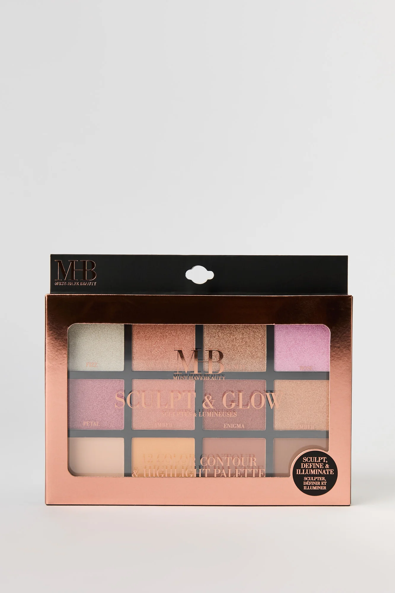 Contour & Highlight Makeup Palette (12 Colours) - Image 3