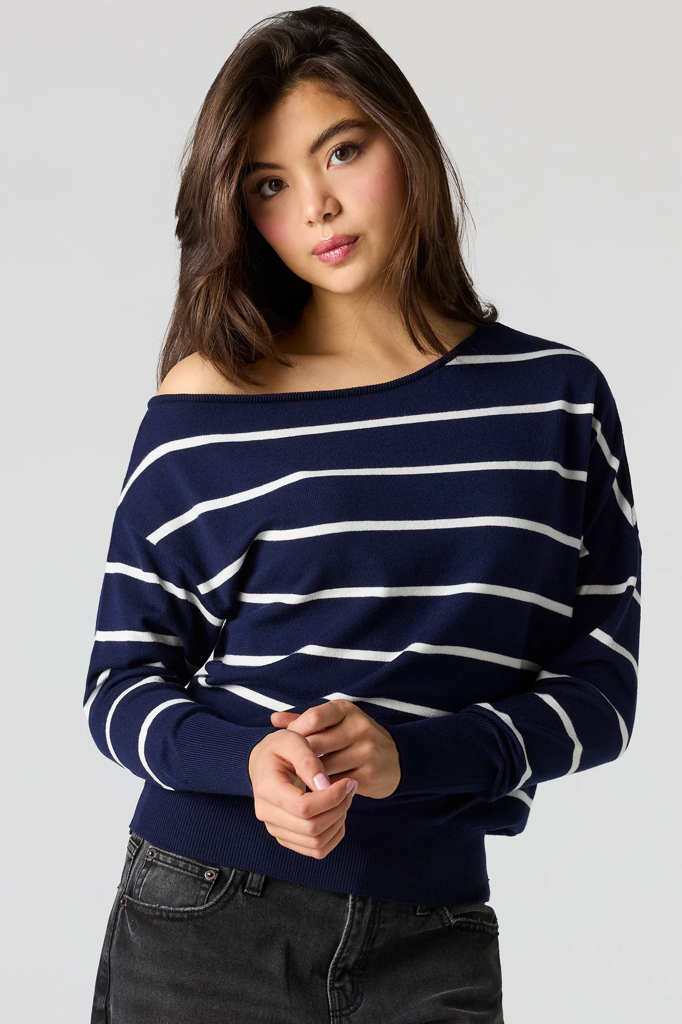 Dolman Long Sleeve Sweater - Image 10