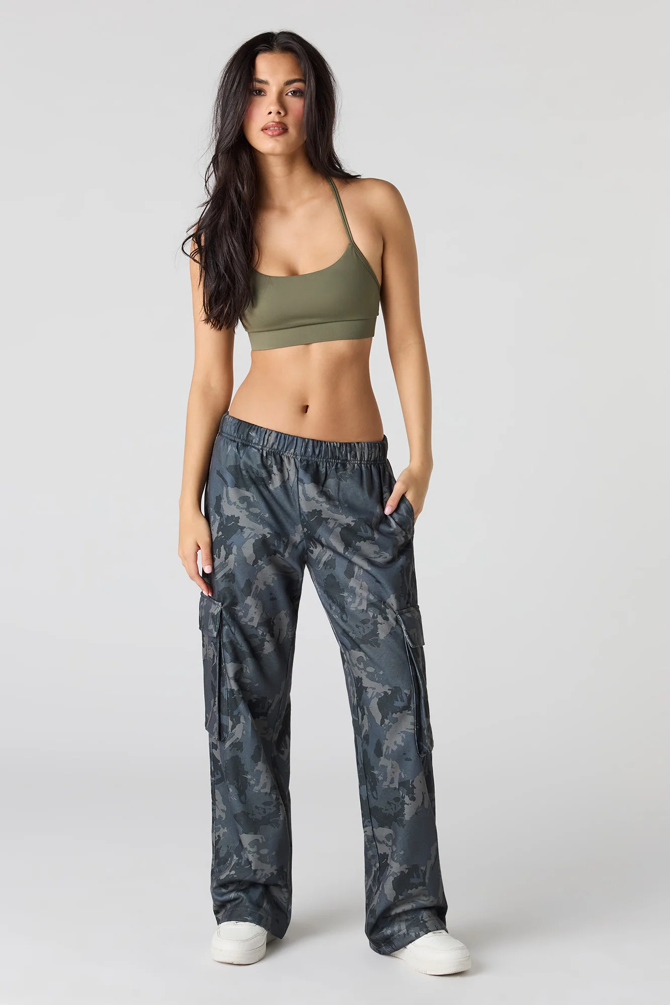 Scoop Neck Sports Bra - Image 11