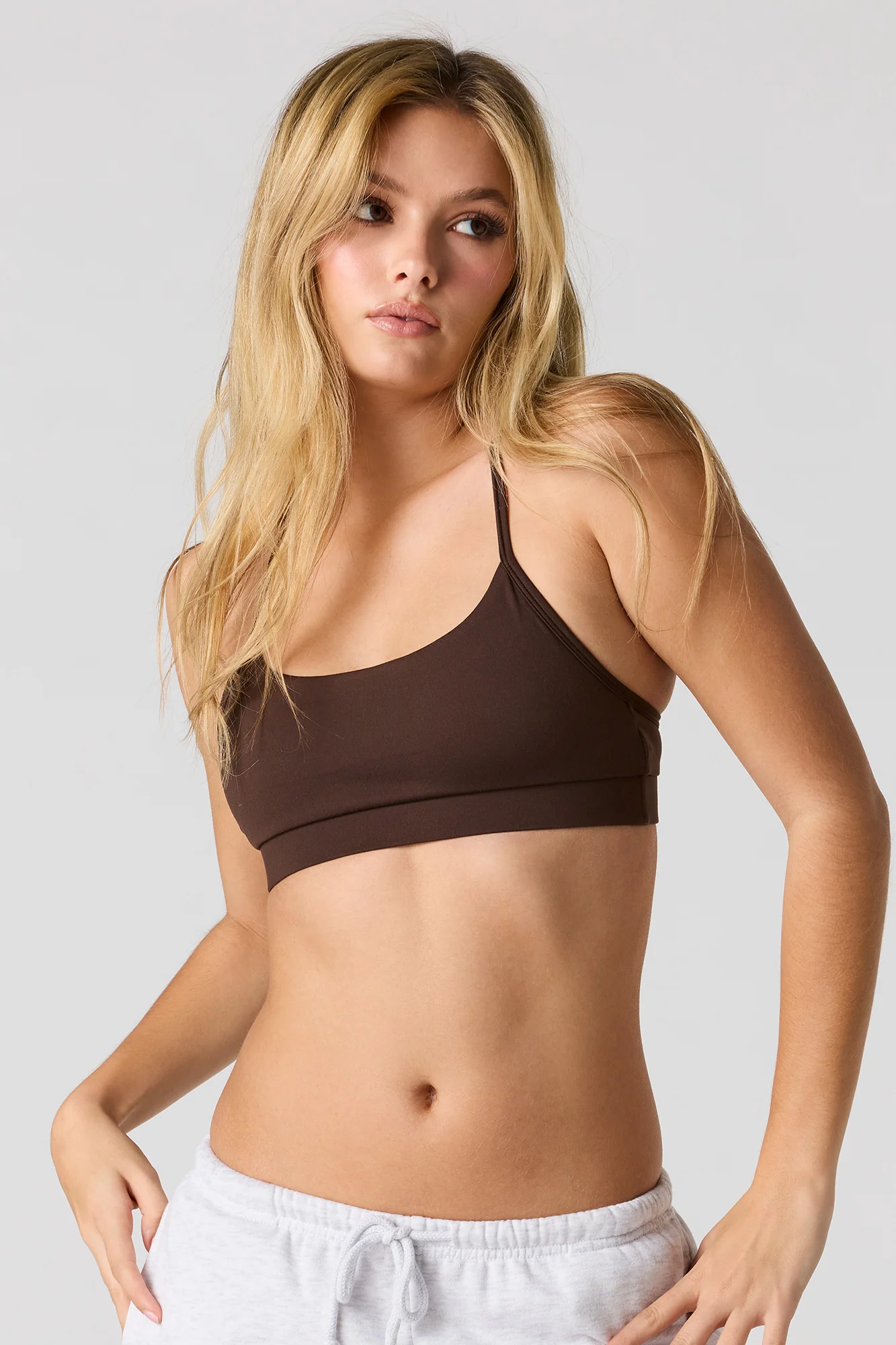 Scoop Neck Sports Bra - Image 2