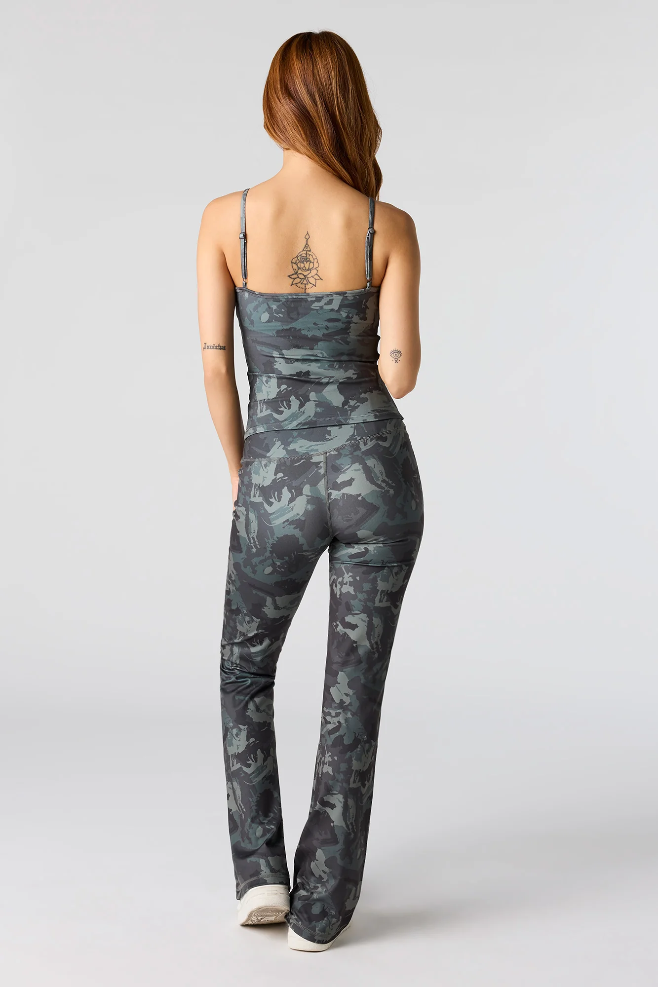Camo Active Back Pocket Flare Pant - Image 3