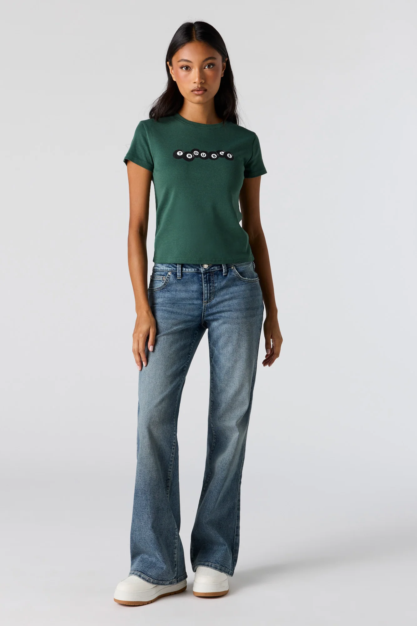 Graphic Ribbed T-Shirt - Image 19