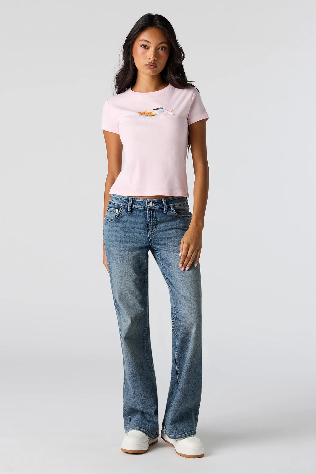 Graphic Ribbed T-Shirt - Image 3