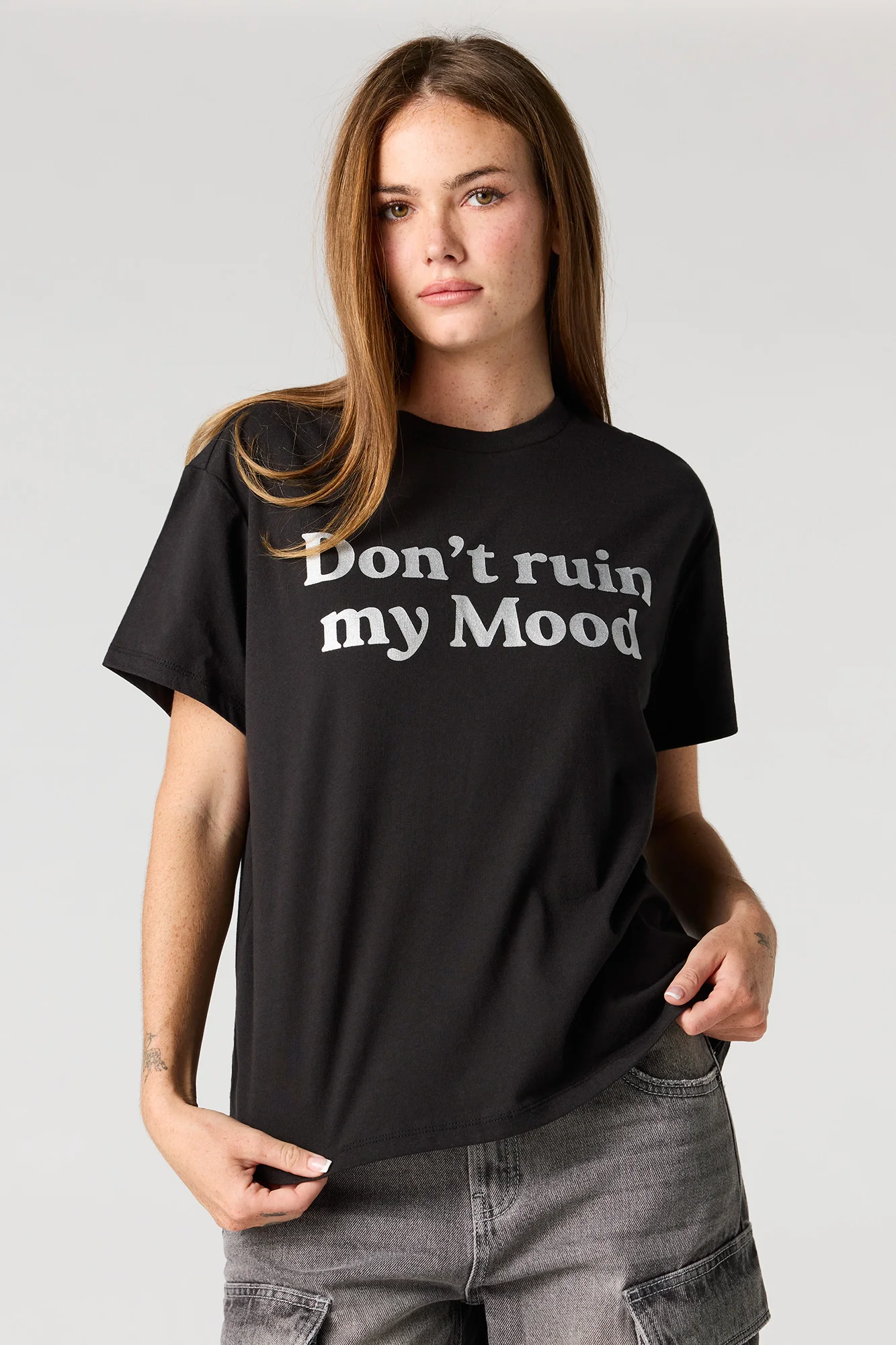 Graphic Boxy Boyfriend T-Shirt - Image 4