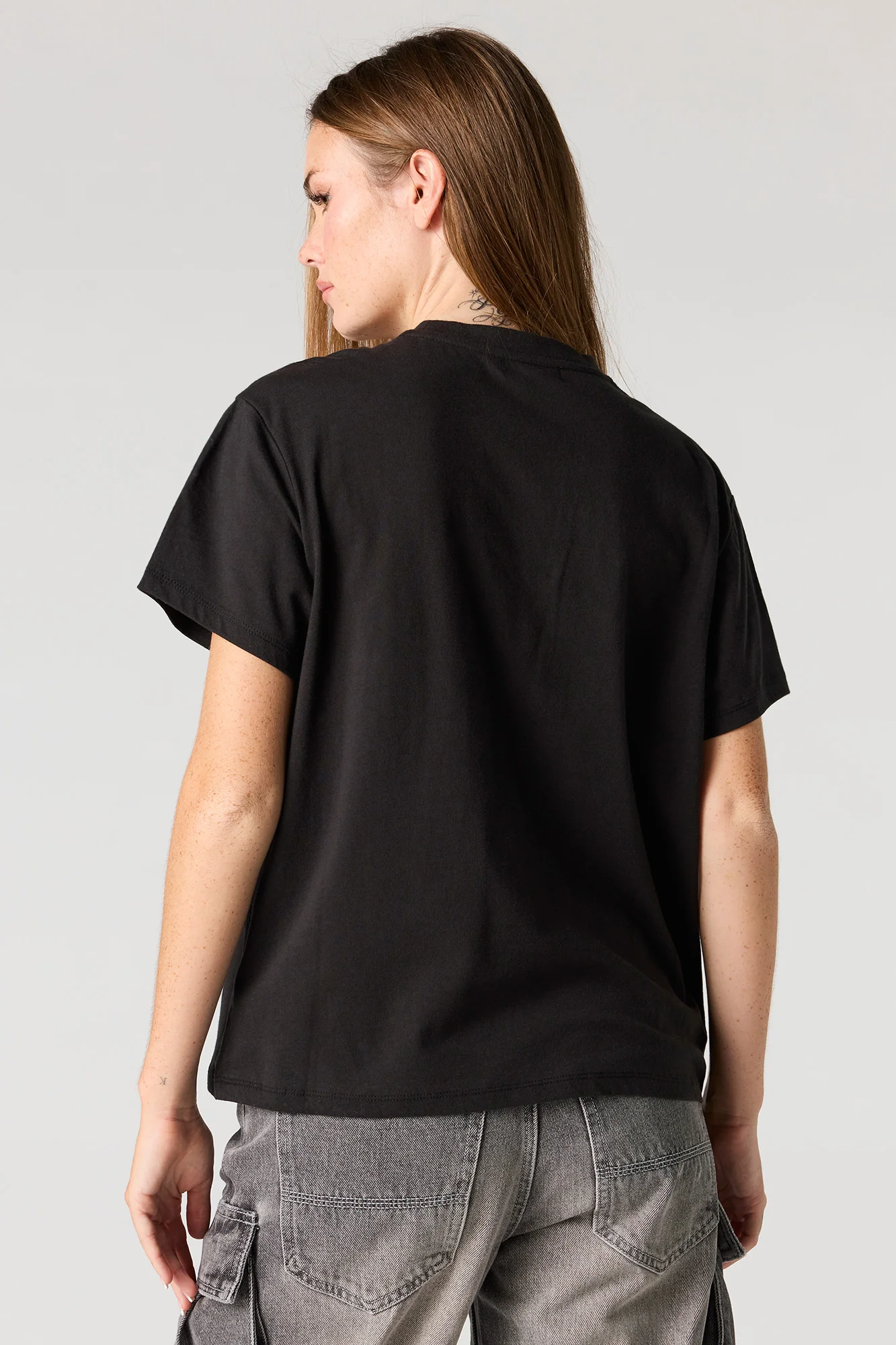 Graphic Boxy Boyfriend T-Shirt - Image 5