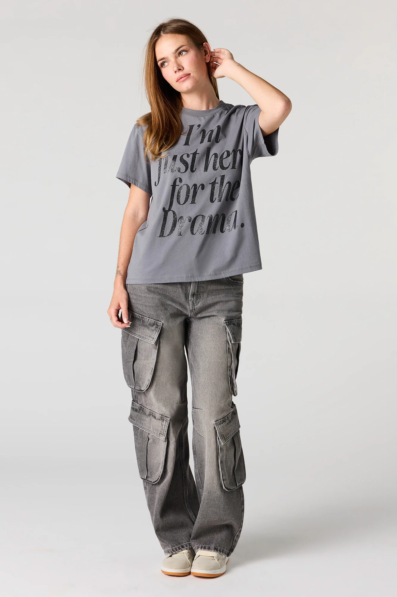 Graphic Boxy Boyfriend T-Shirt - Image 9