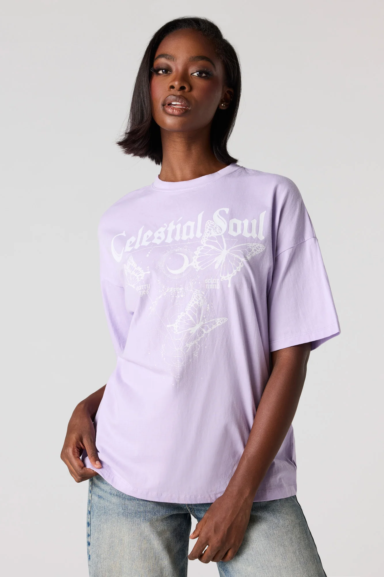 Oversized Mystic Graphic T-Shirt - Image 7