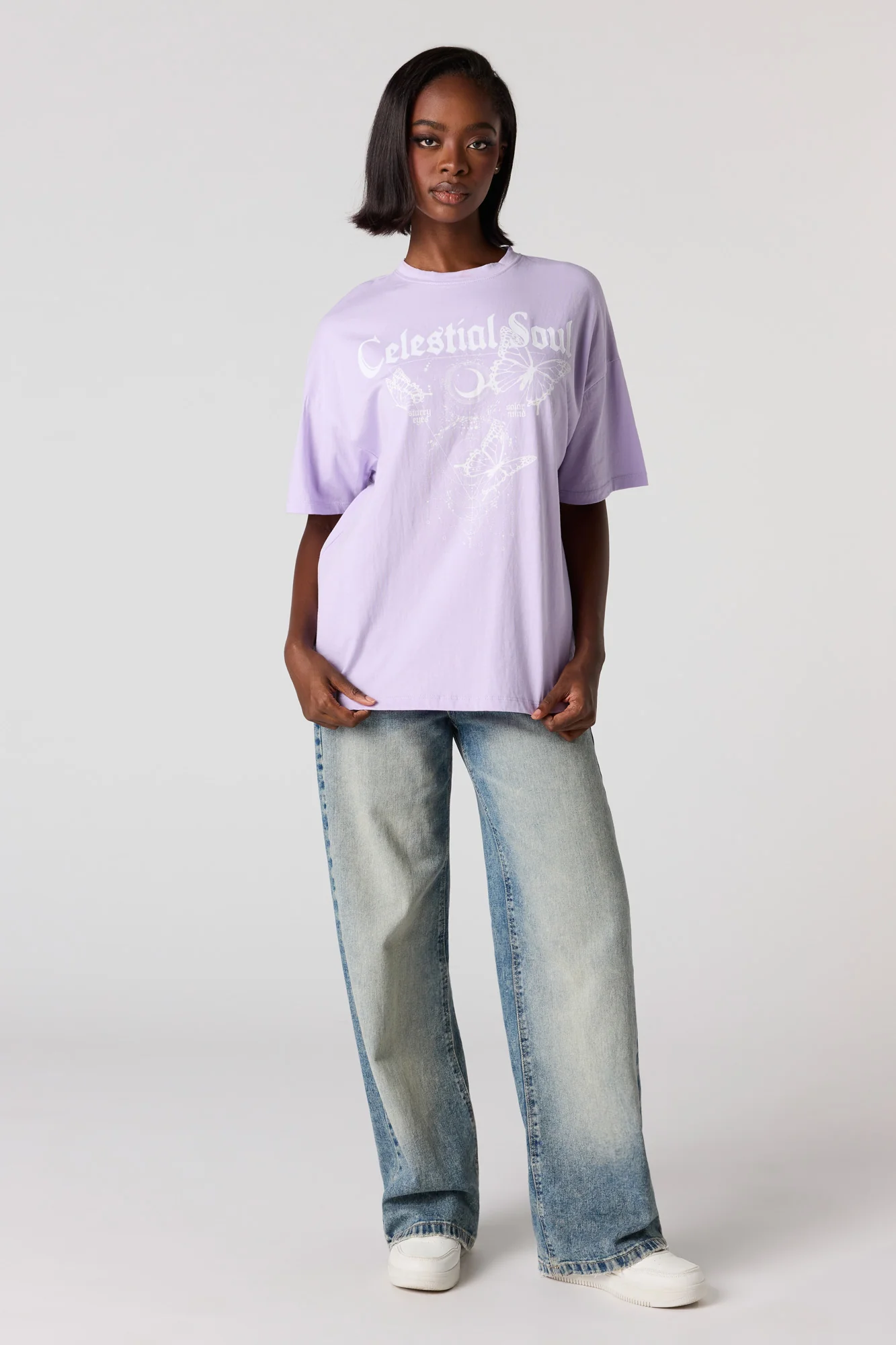 Oversized Mystic Graphic T-Shirt - Image 9