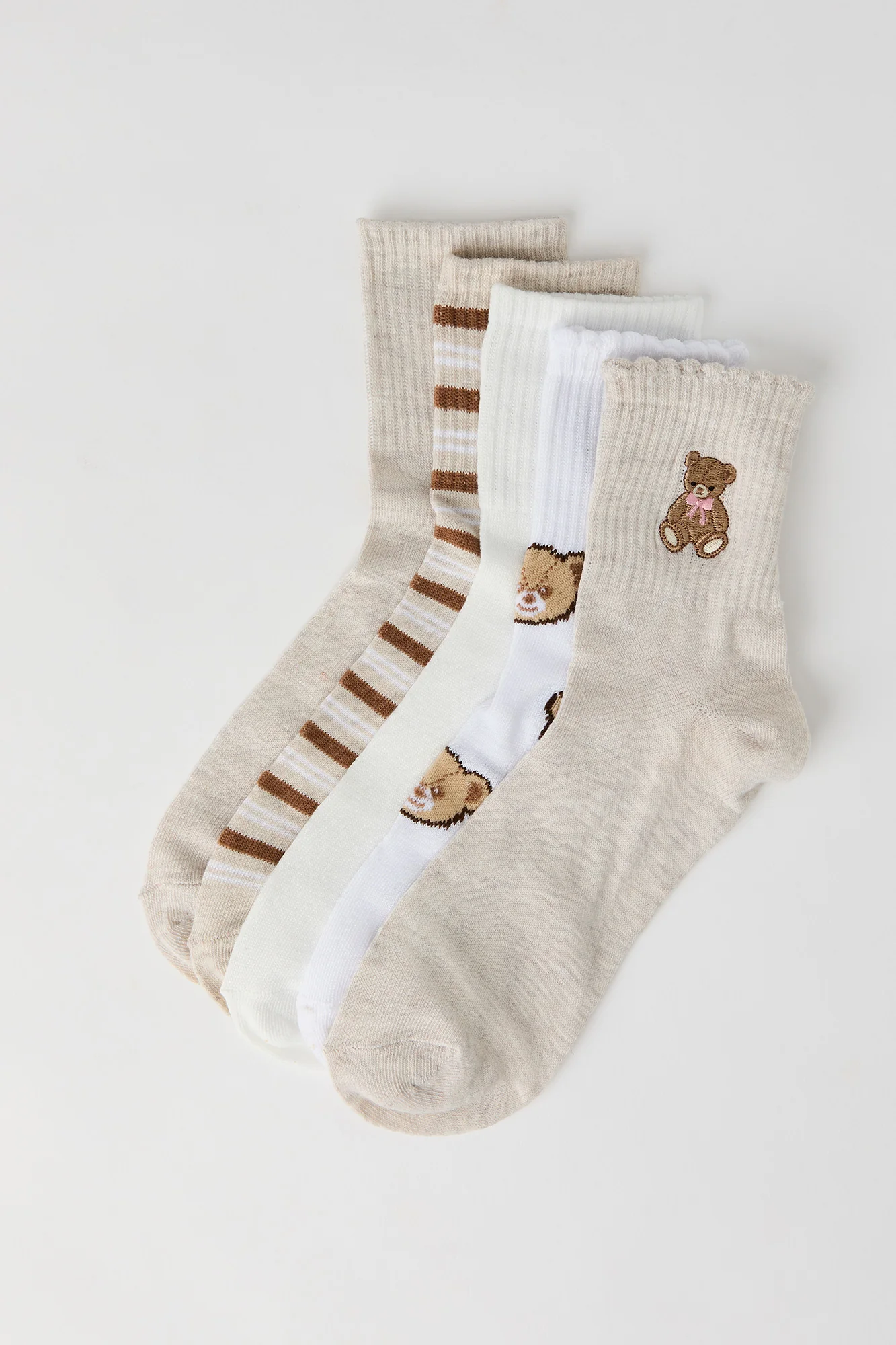 Assorted Quarter Socks (5 Pack) - Image 2
