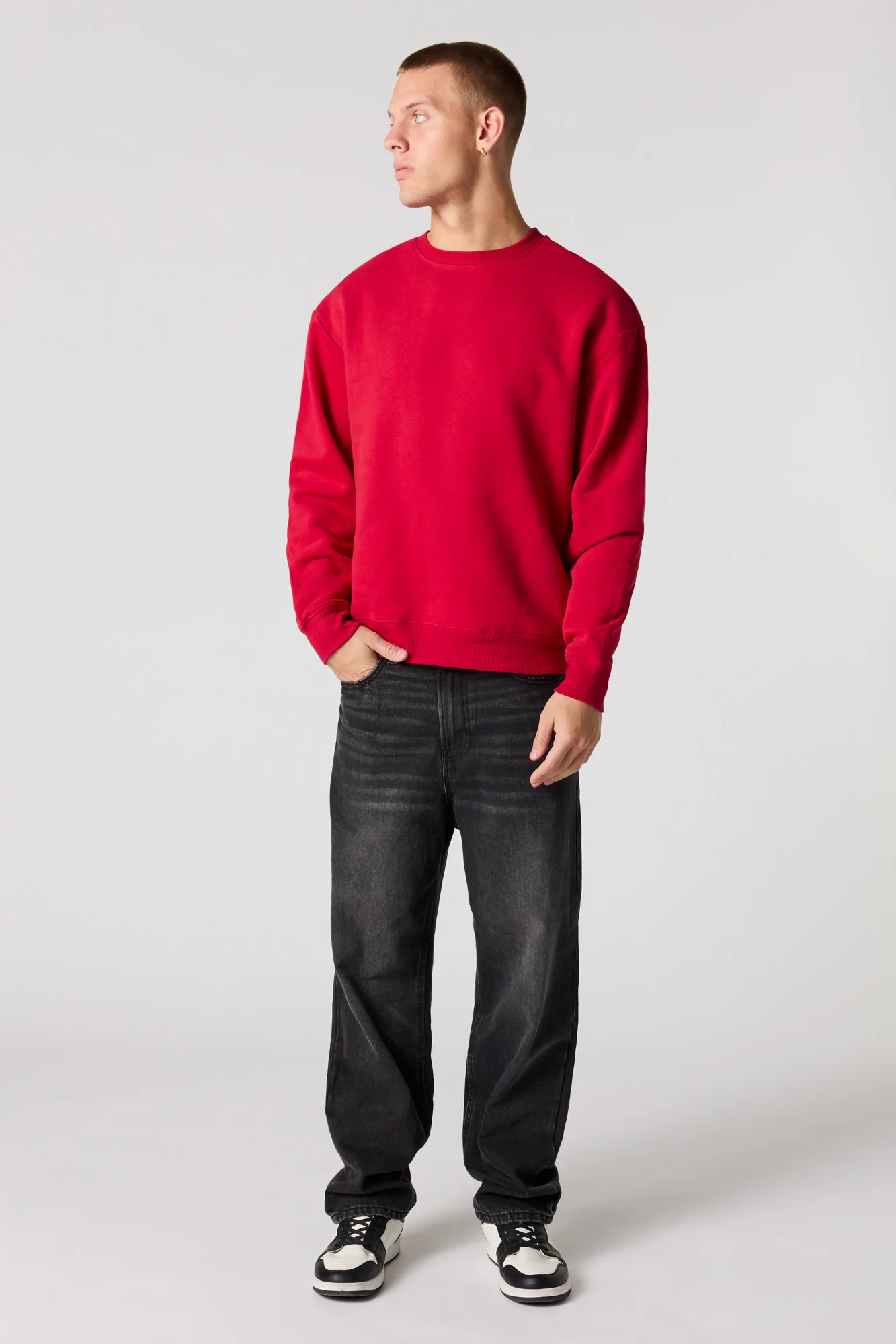 Premium Heavy Weight Fleece Crewneck Sweatshirt - Image 3