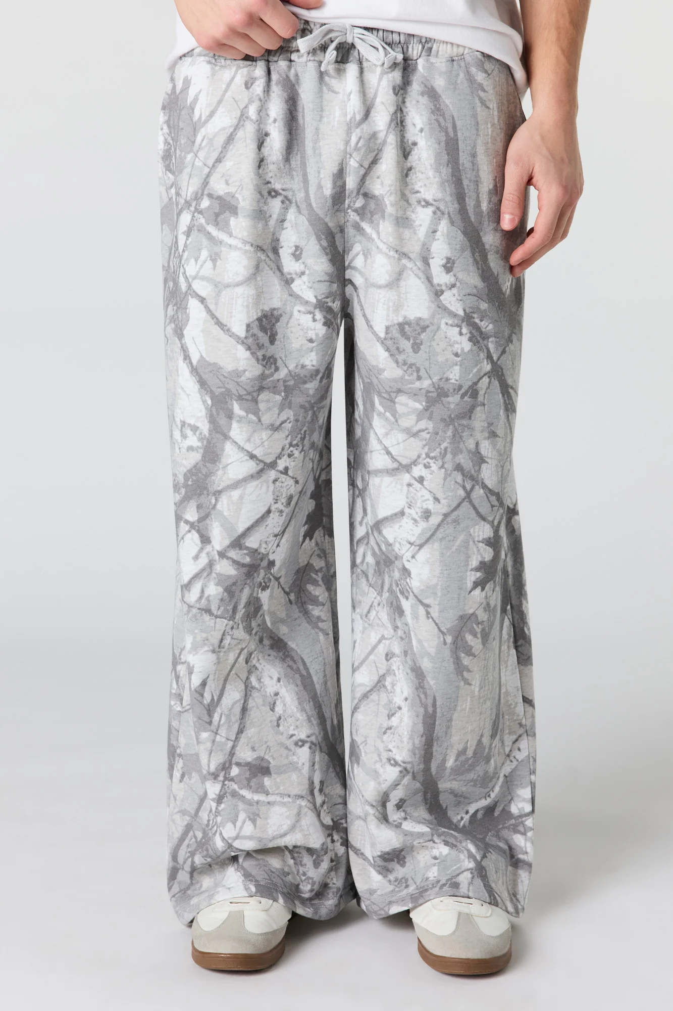 Fleece Wide Leg Sweatpant