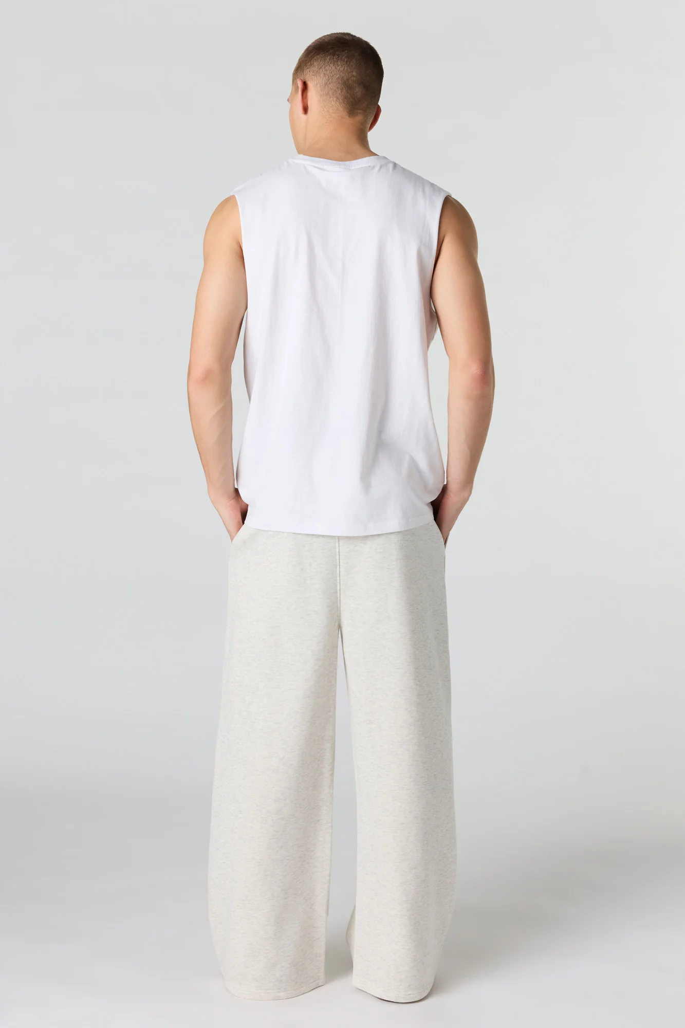 Fleece Wide Leg Sweatpant - Image 12