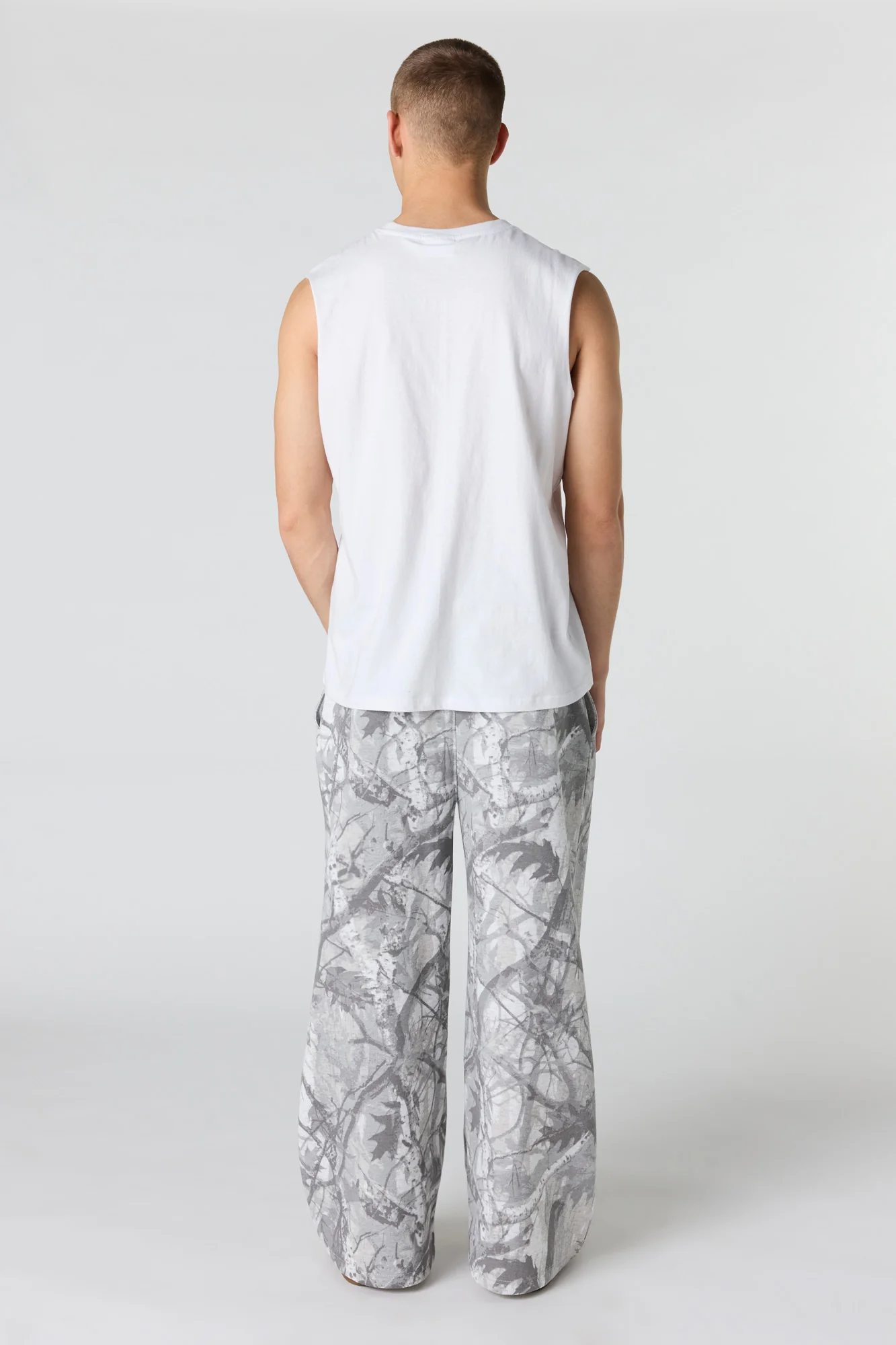 Fleece Wide Leg Sweatpant - Image 3