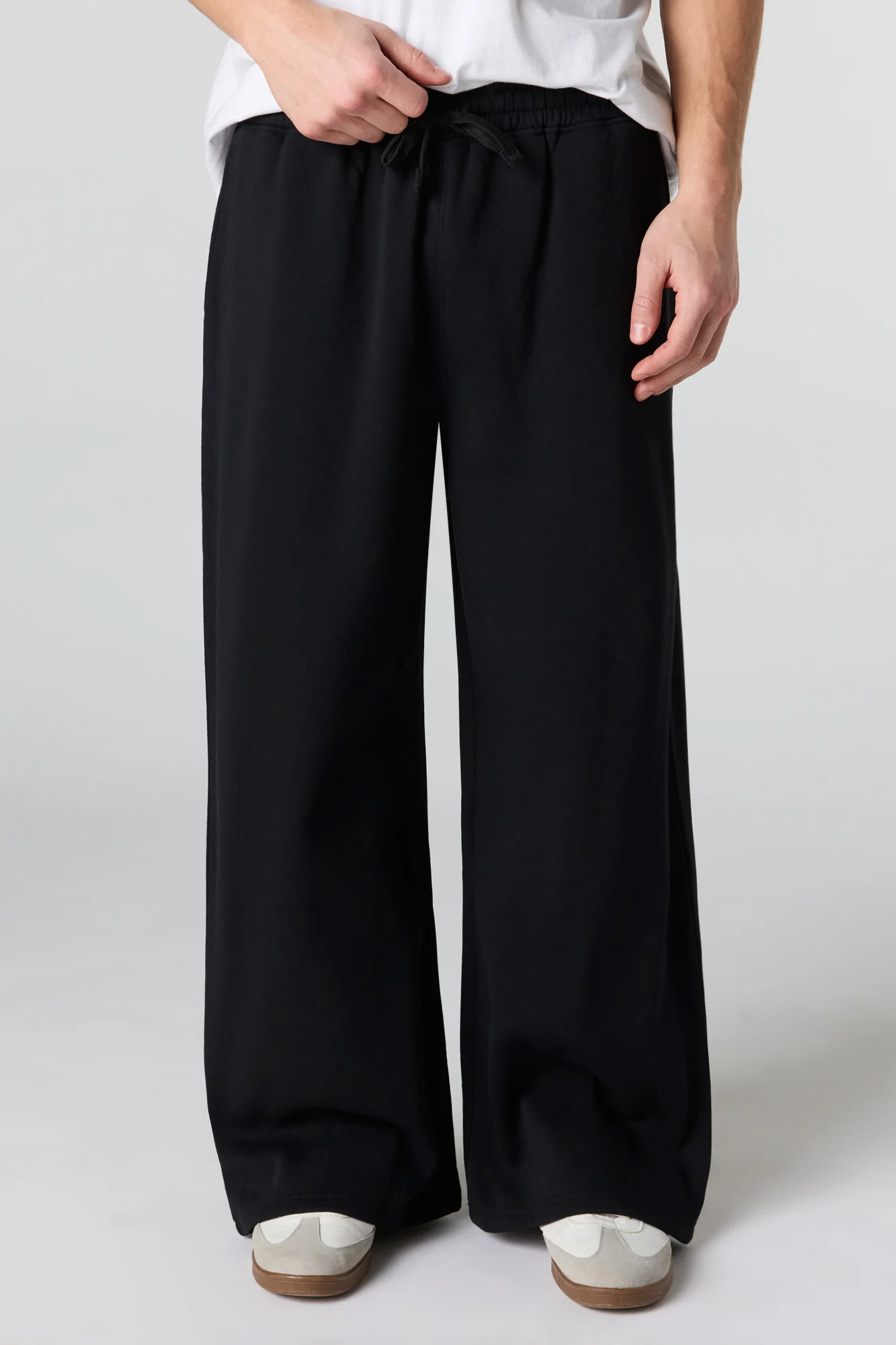 Fleece Wide Leg Sweatpant - Image 4