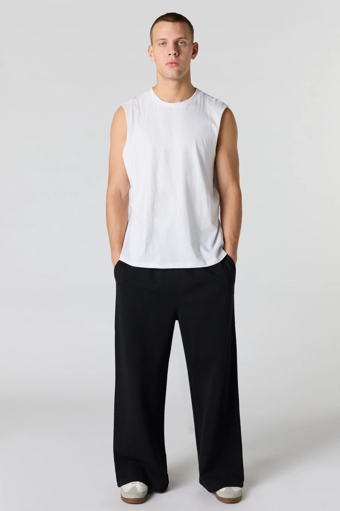Fleece Wide Leg Sweatpant - Image 5
