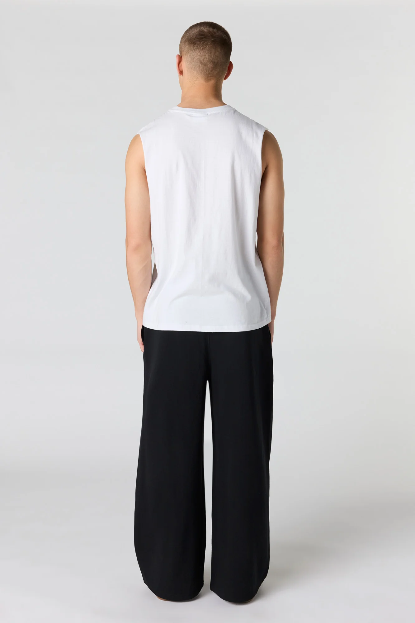 Fleece Wide Leg Sweatpant - Image 6